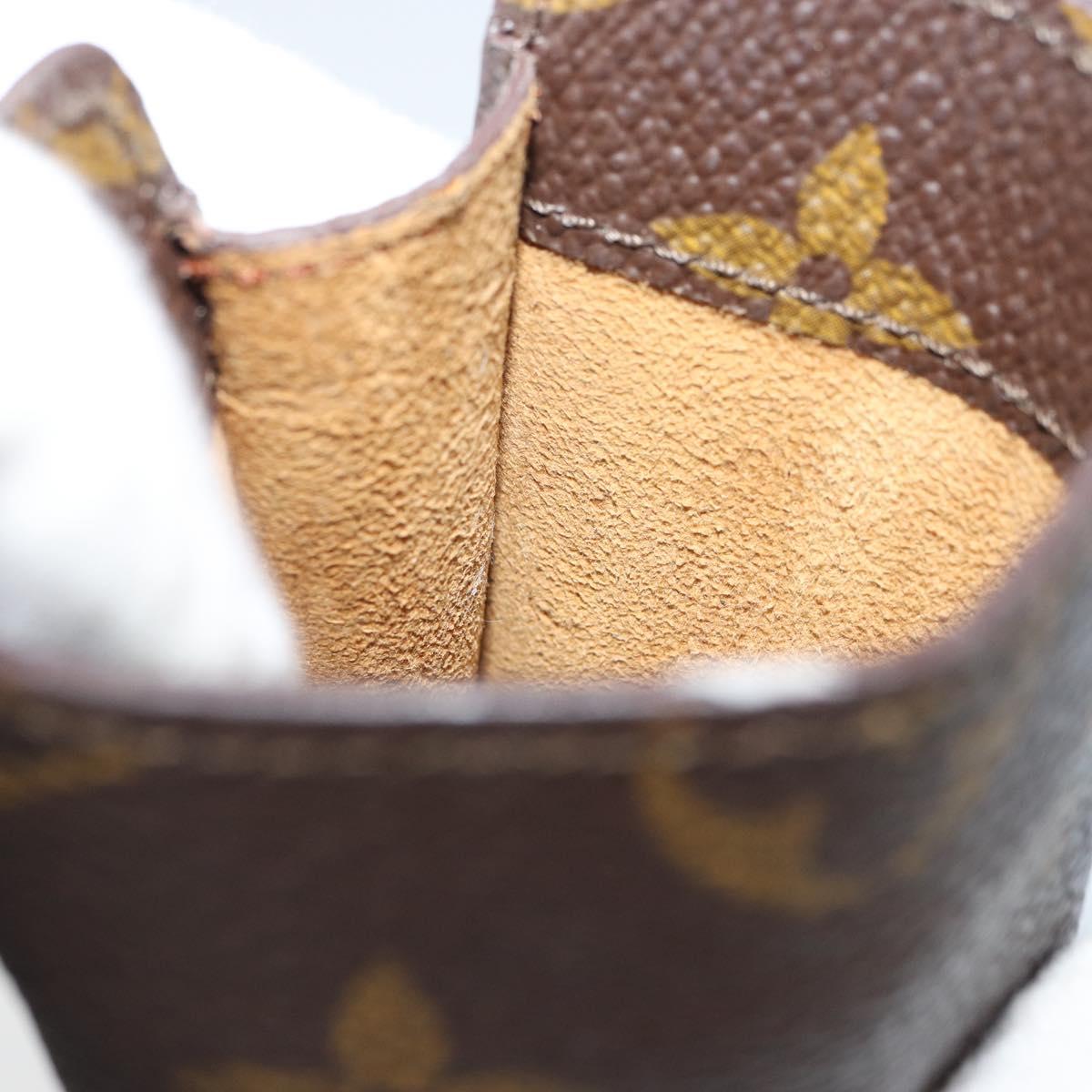 LOUIS VUITTON Monogram Etui Lunette Simple Glasses Case M62962 LV Auth bs31318