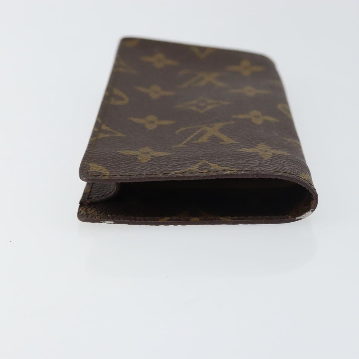 LOUIS VUITTON Monogram Etui Lunette Simple Glasses Case M62962 LV Auth bs31318