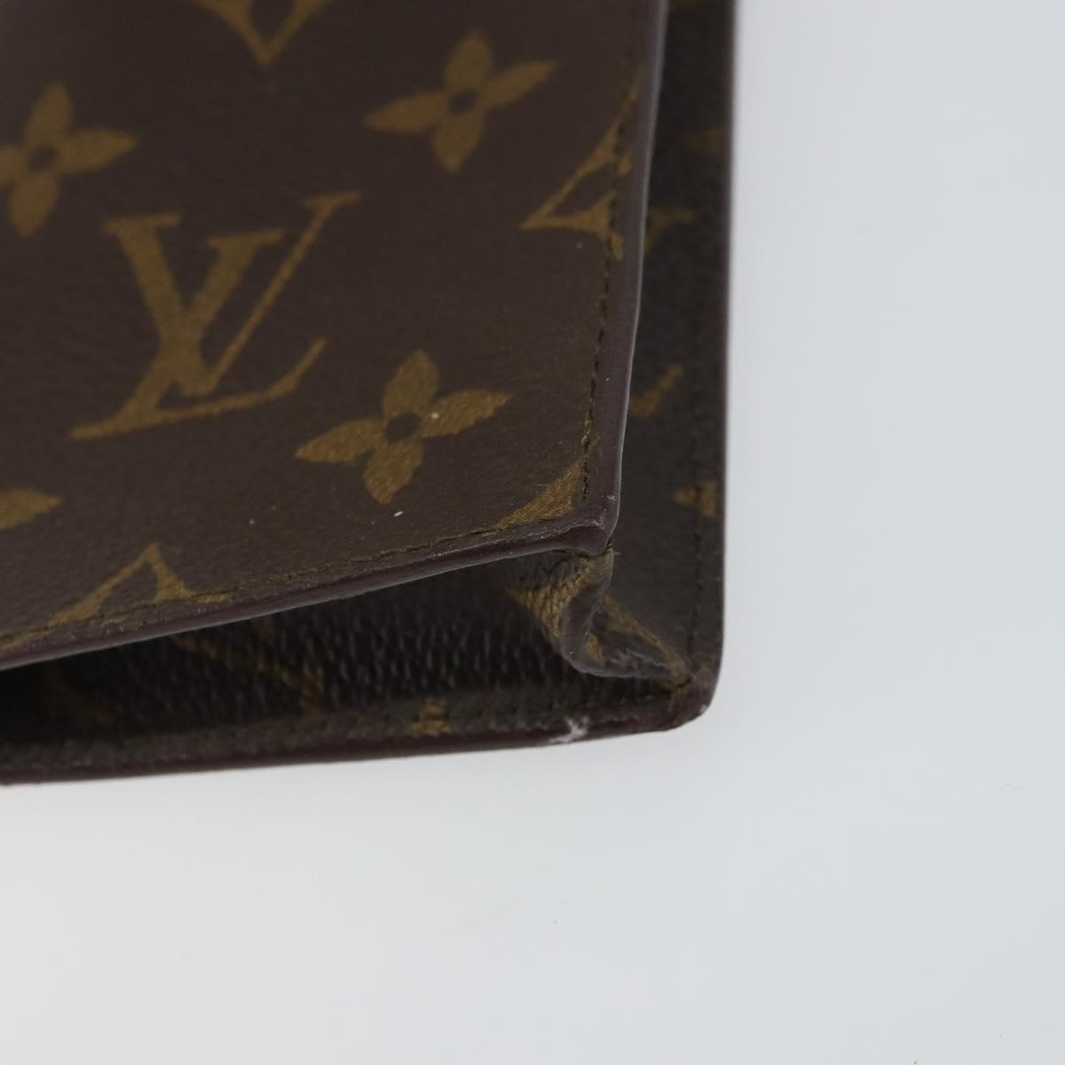 LOUIS VUITTON Monogram Etui Lunette Simple Glasses Case M62962 LV Auth bs31318