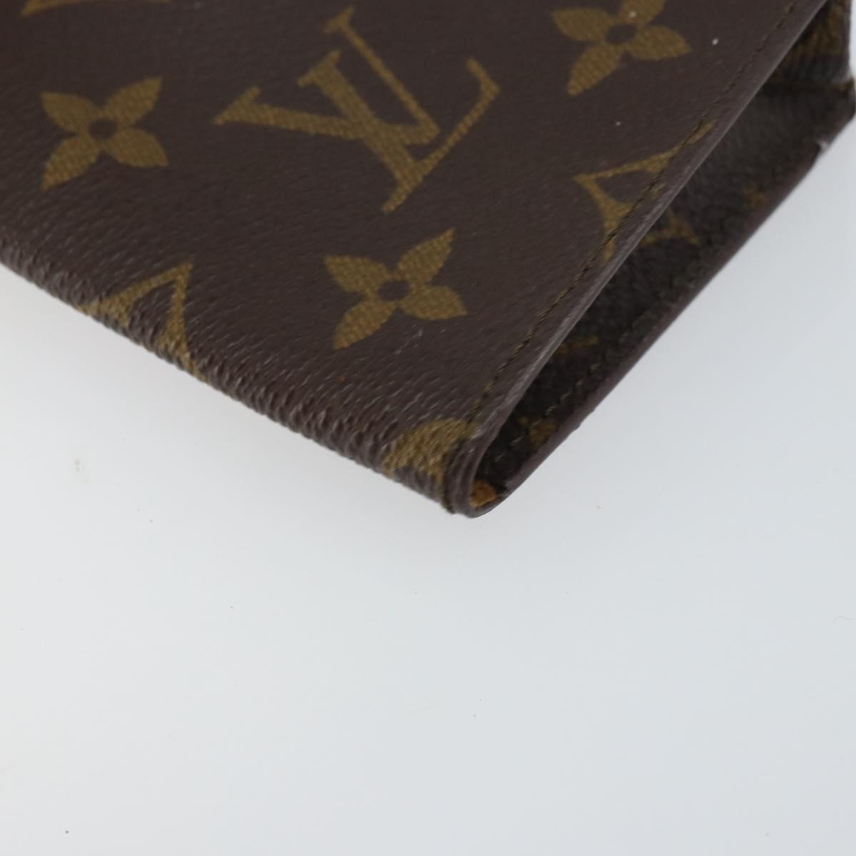 LOUIS VUITTON Monogram Etui Lunette Simple Glasses Case M62962 LV Auth bs31318