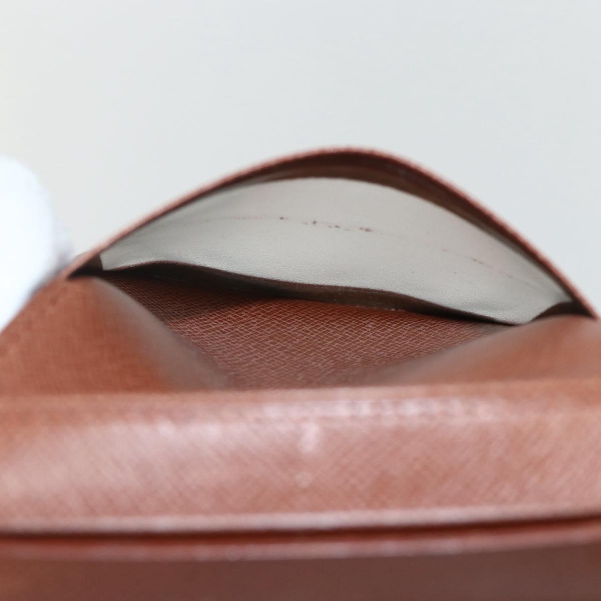 LOUIS VUITTON Monogram Porte Billets Cult Blue Pass Case M60905 LV Auth bs31319