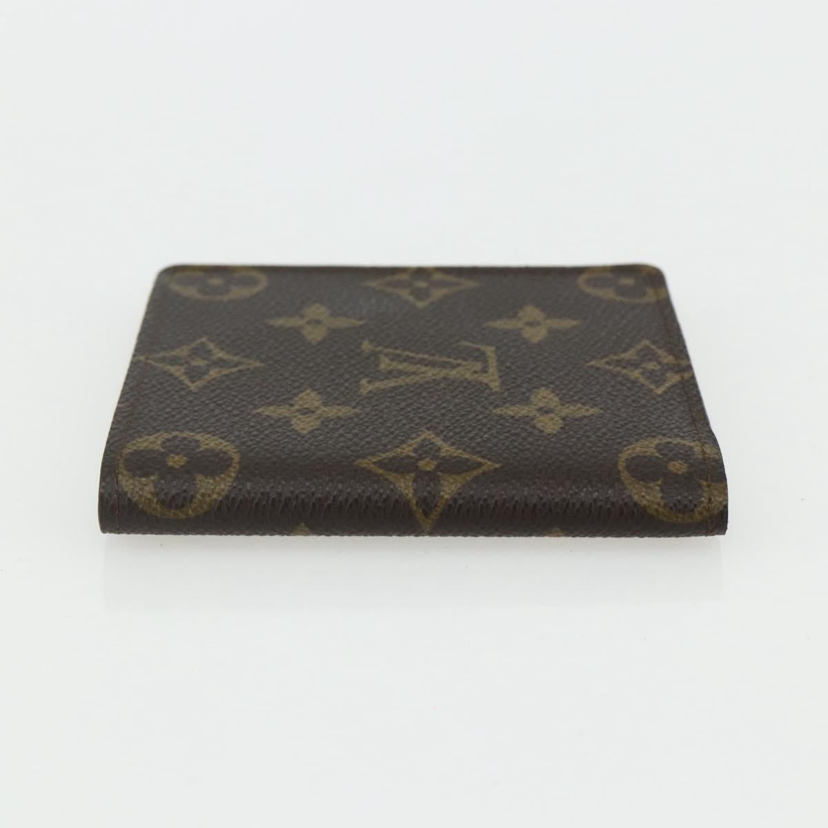 LOUIS VUITTON Monogram Porte Billets Cult Blue Pass Case M60905 LV Auth bs31319