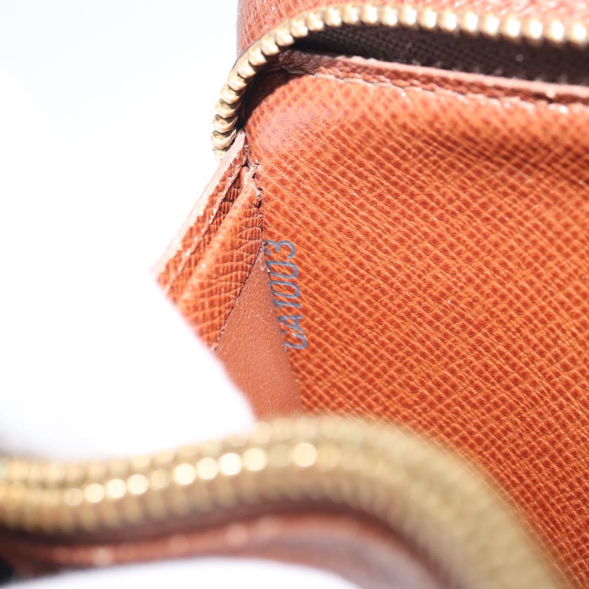 LOUIS VUITTON Monogram Porte Monnaie Zip Long Wallet M61727 LV Auth bs31326