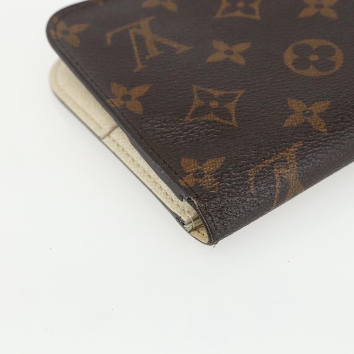 LOUIS VUITTON Monogram PortefeuilleInsolite Wallet Yvoire M66563 LV Auth bs31327