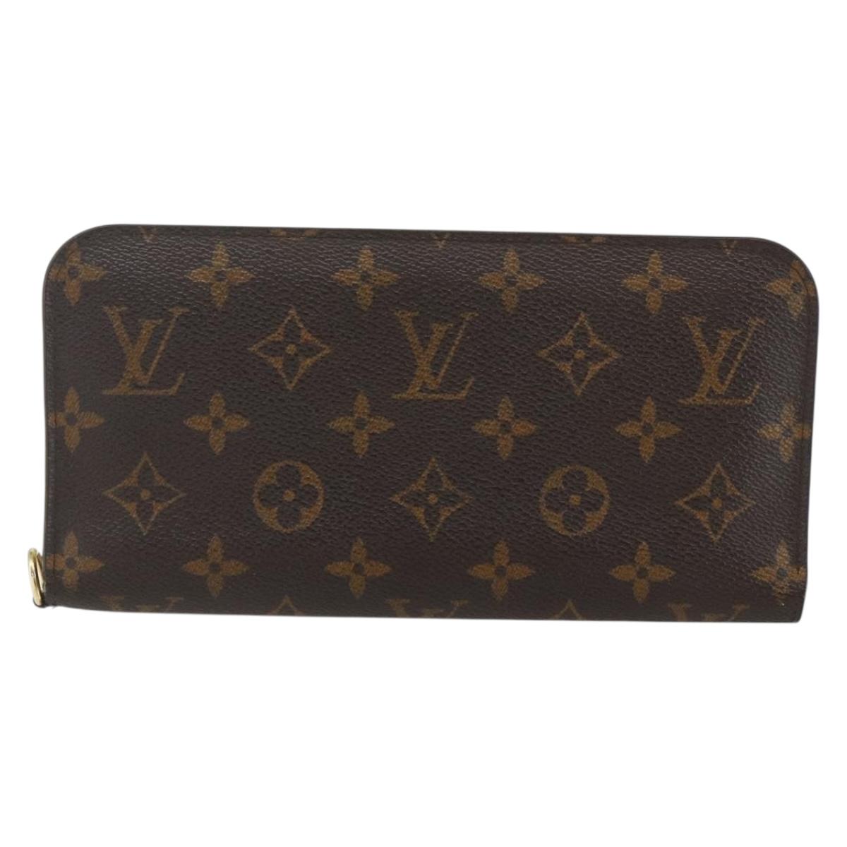 LOUIS VUITTON Monogram PortefeuilleInsolite Wallet Yvoire M66563 LV Auth bs31327