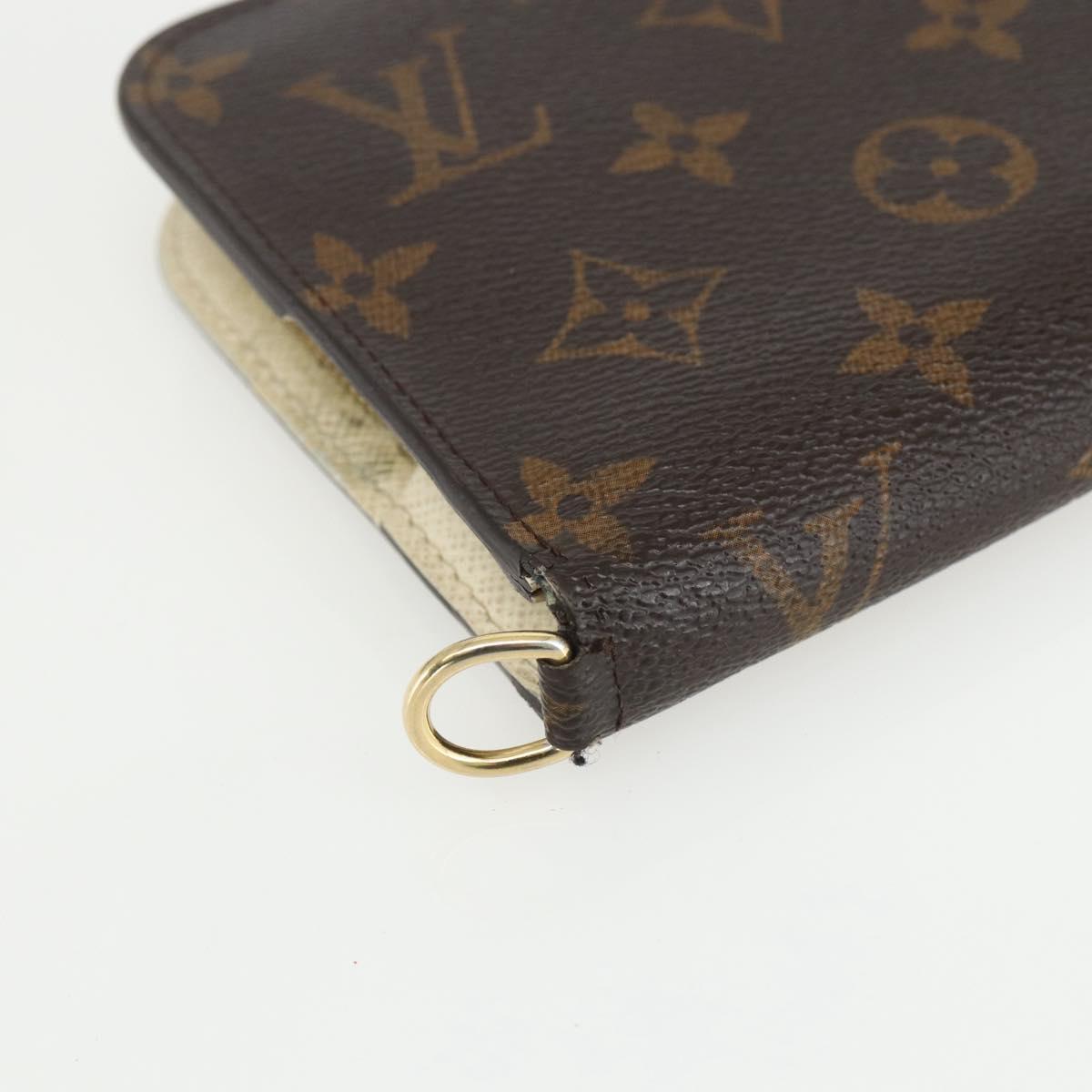 LOUIS VUITTON Monogram PortefeuilleInsolite Wallet Yvoire M66563 LV Auth bs31327