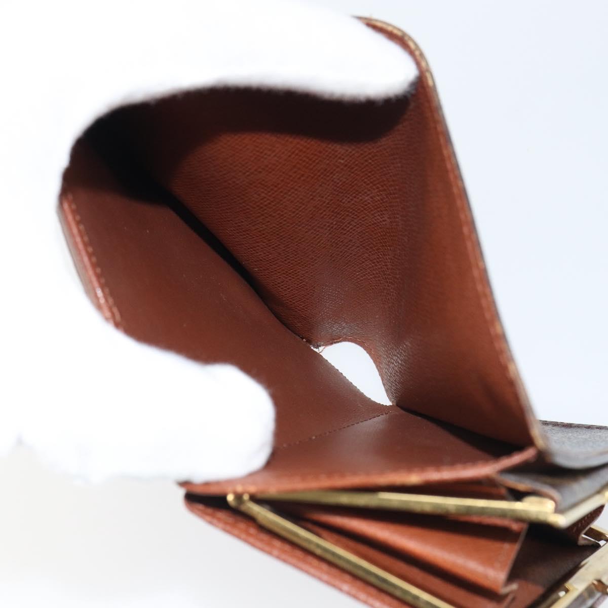 LOUIS VUITTON Monogram Portefeuille Viennois Bifold Wallet M61674 Auth bs31328