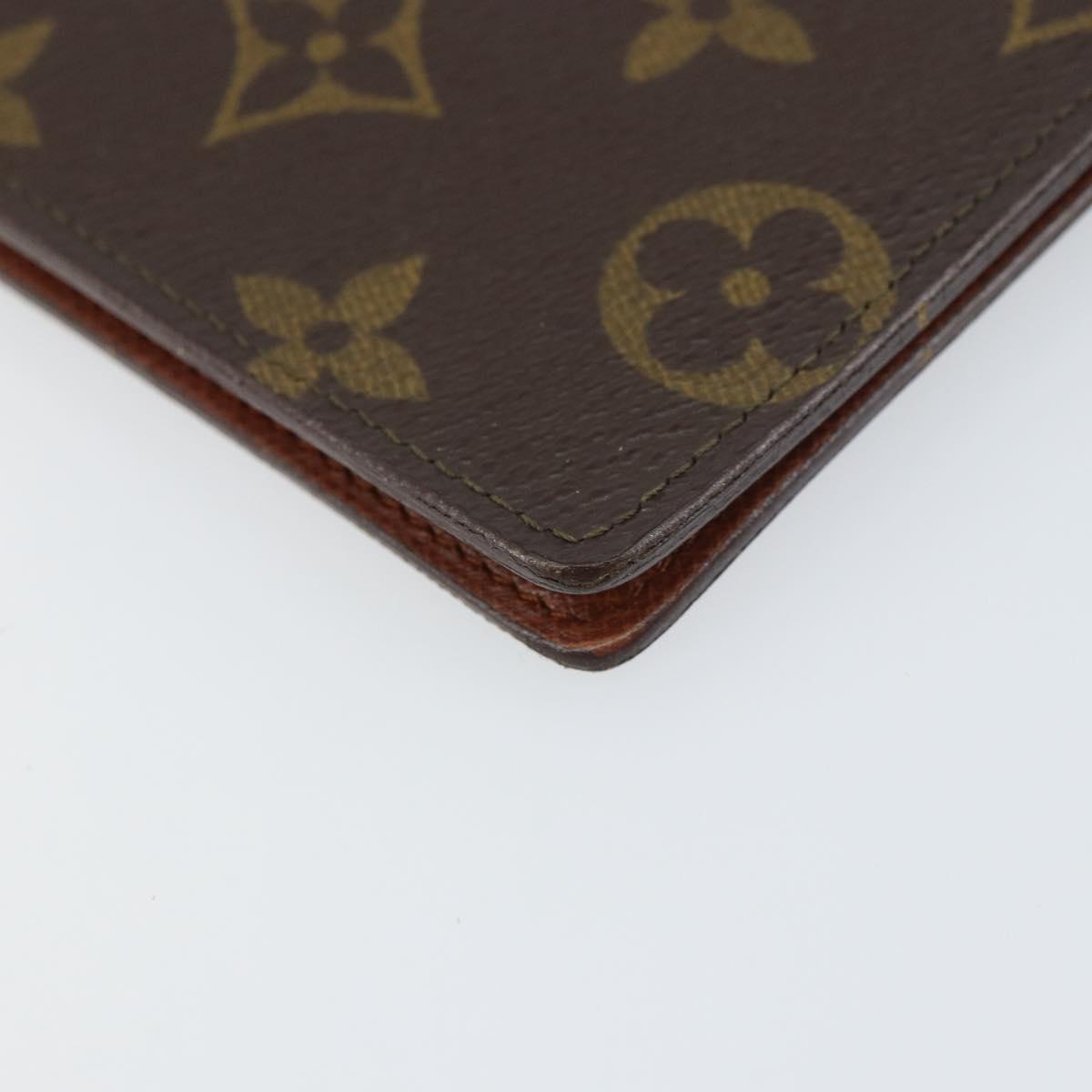 LOUIS VUITTON Monogram Porte Billets Cult Blue Pass Case M60905 LV Auth bs31330