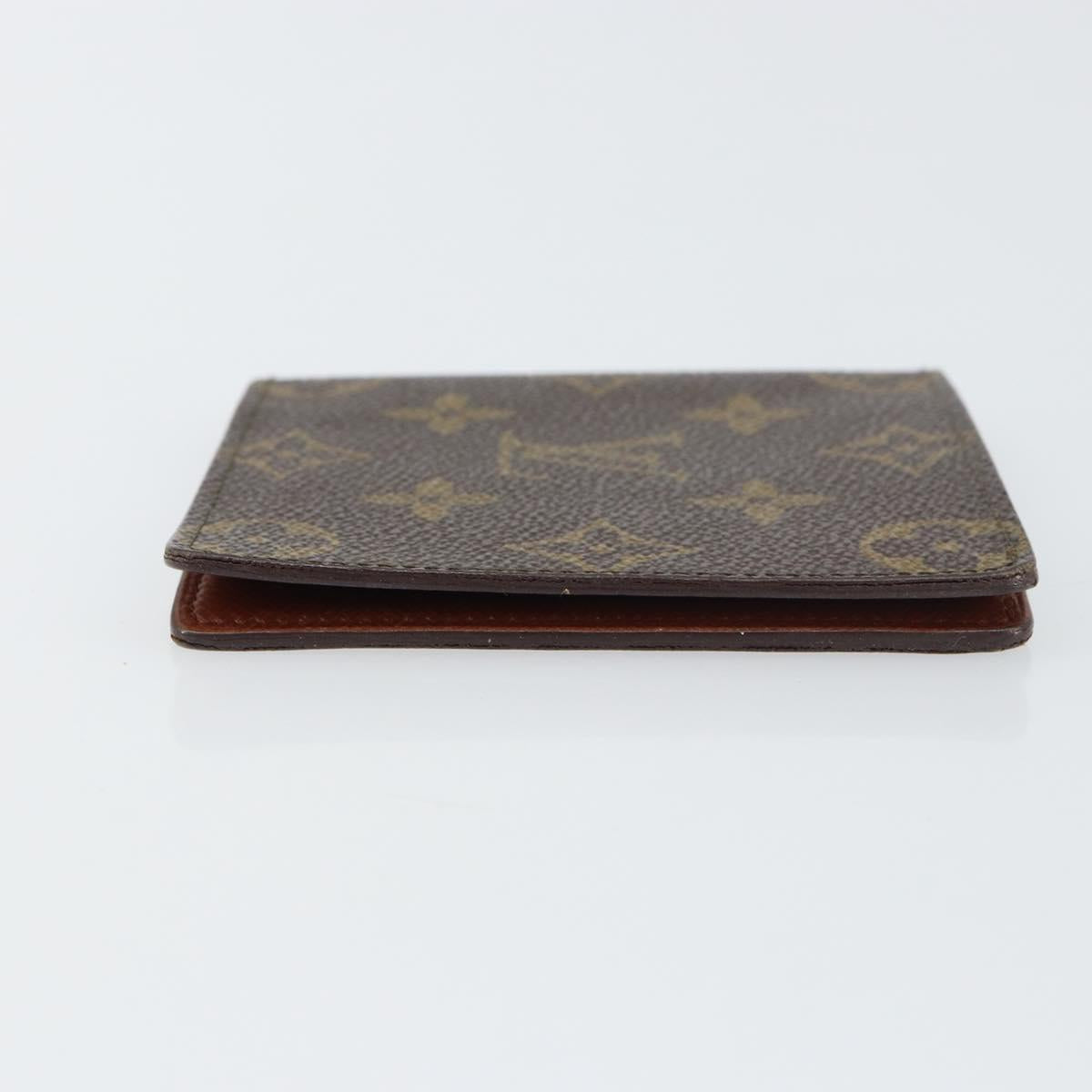 LOUIS VUITTON Monogram Porte Billets Cult Blue Pass Case M60905 LV Auth bs31330