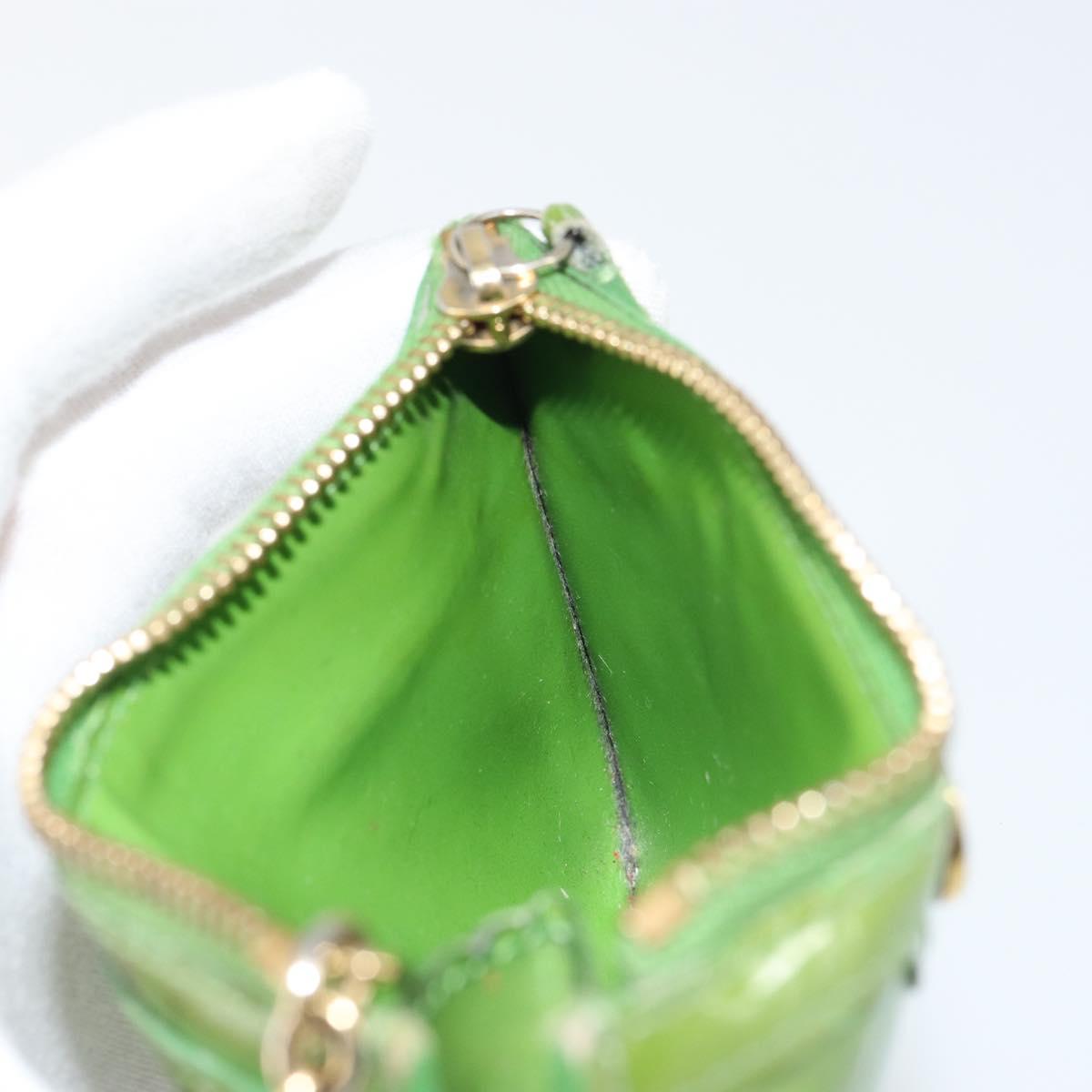 LOUIS VUITTON Vernis Pochette Cles NM Coin Purse Vertnick M93639 LV Auth bs31333