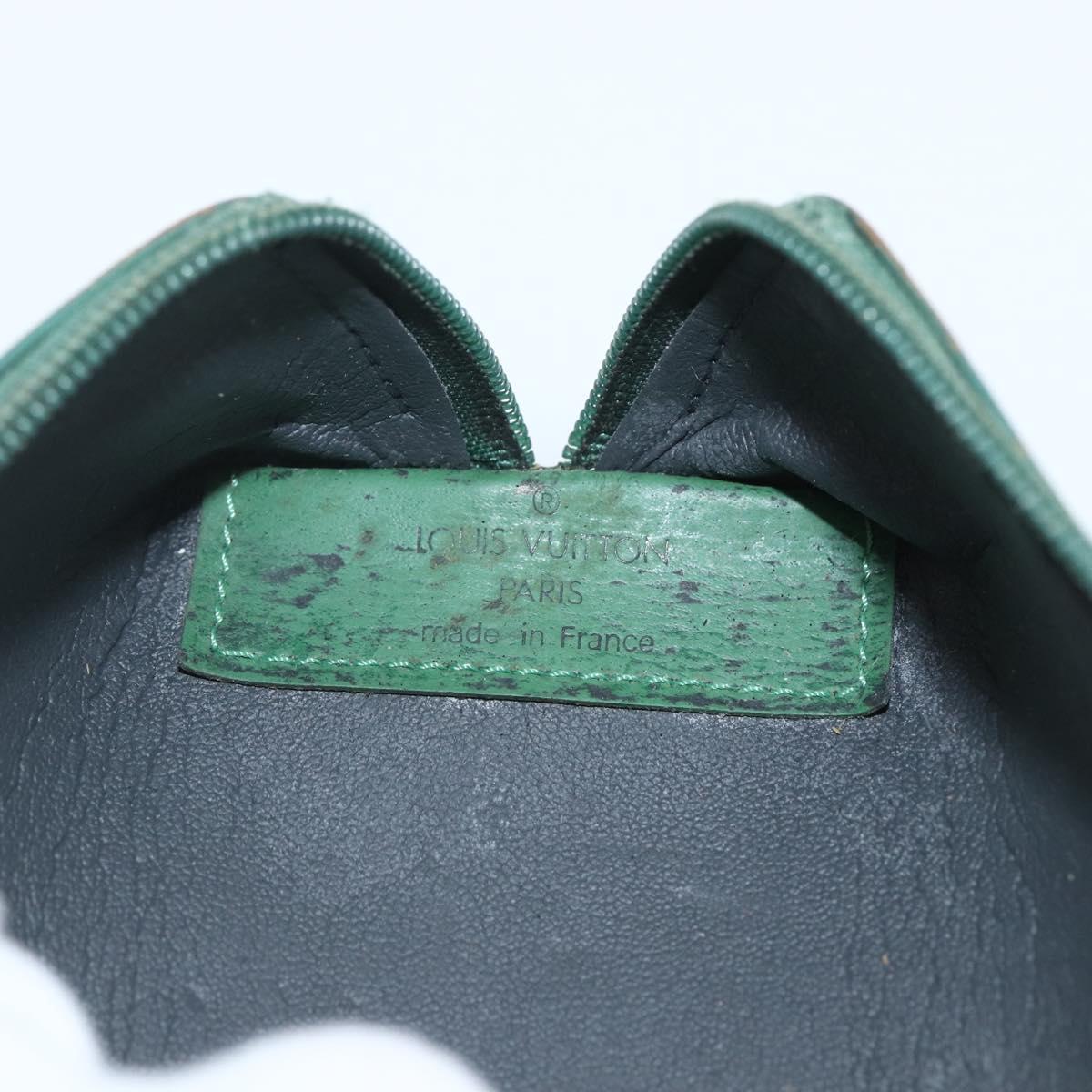 LOUIS VUITTON Epi Trousse Crayons Pen Case Green M56544 LV Auth bs31337