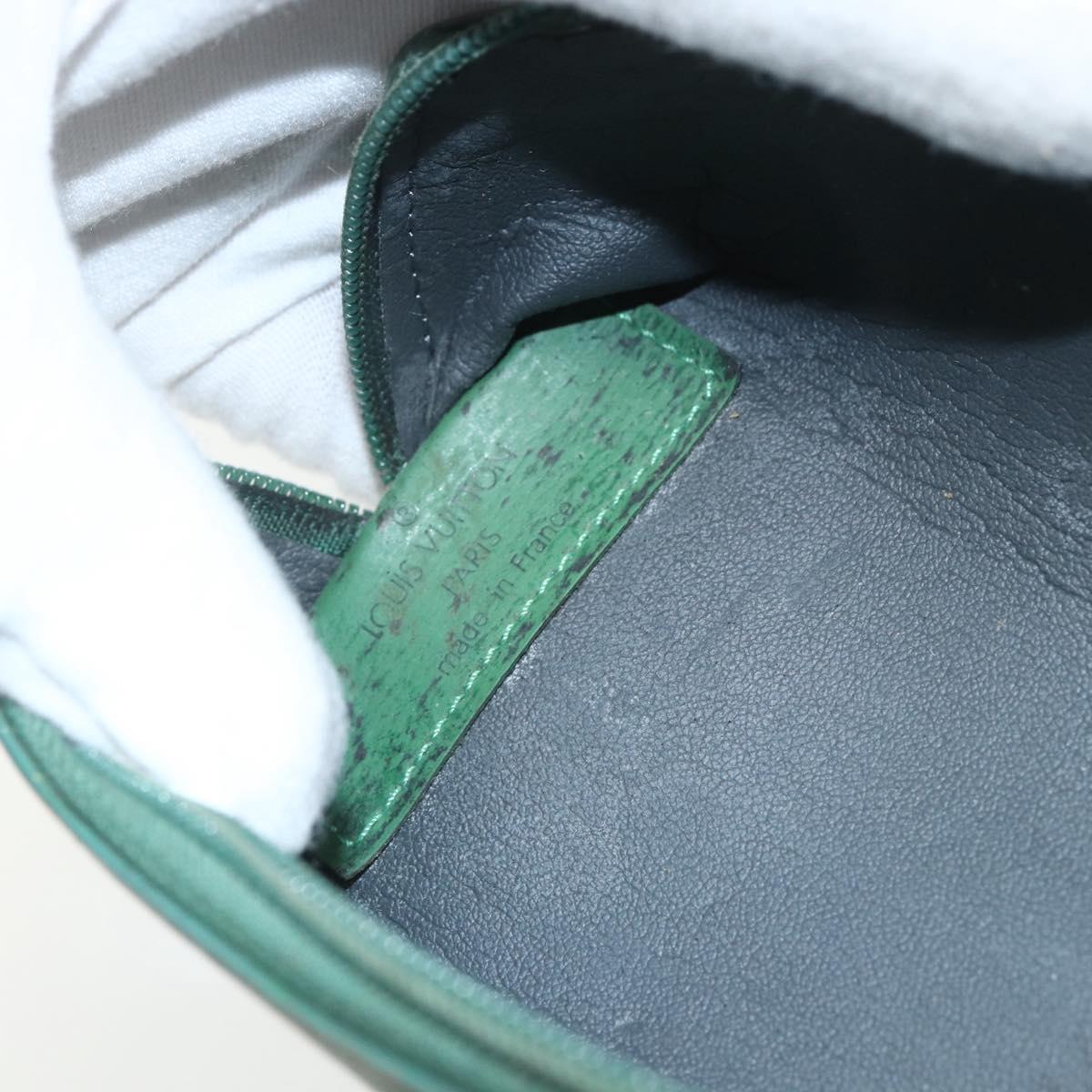 LOUIS VUITTON Epi Trousse Crayons Pen Case Green M56544 LV Auth bs31337