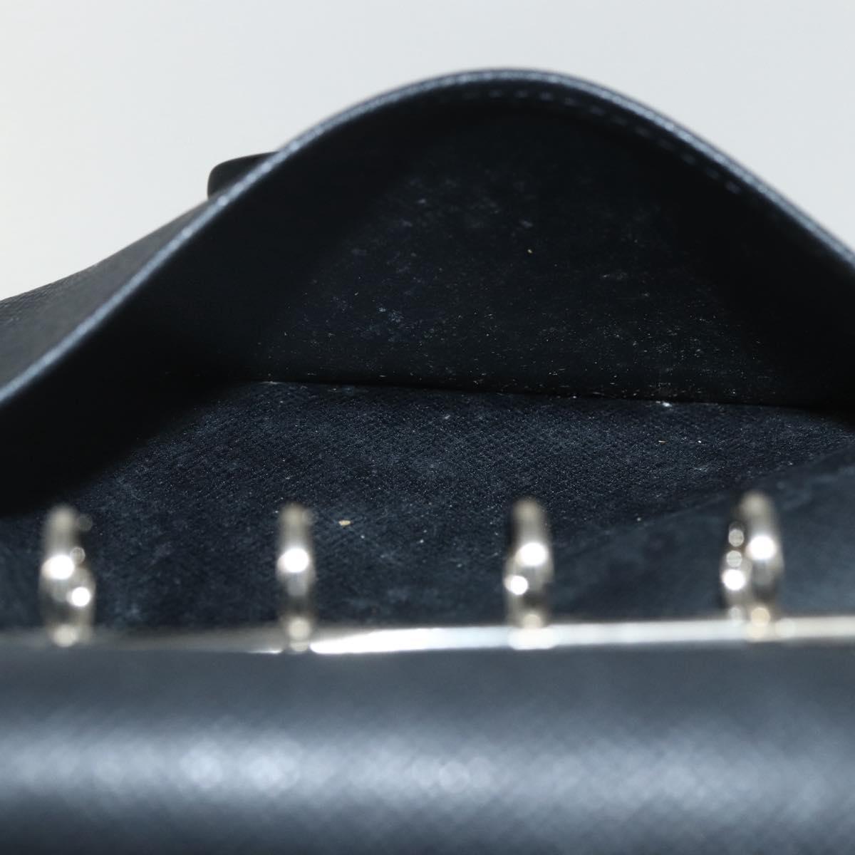 LOUIS VUITTON Epi Z Agenda PM Day Planner Cover Black R20092 LV Auth bs31342