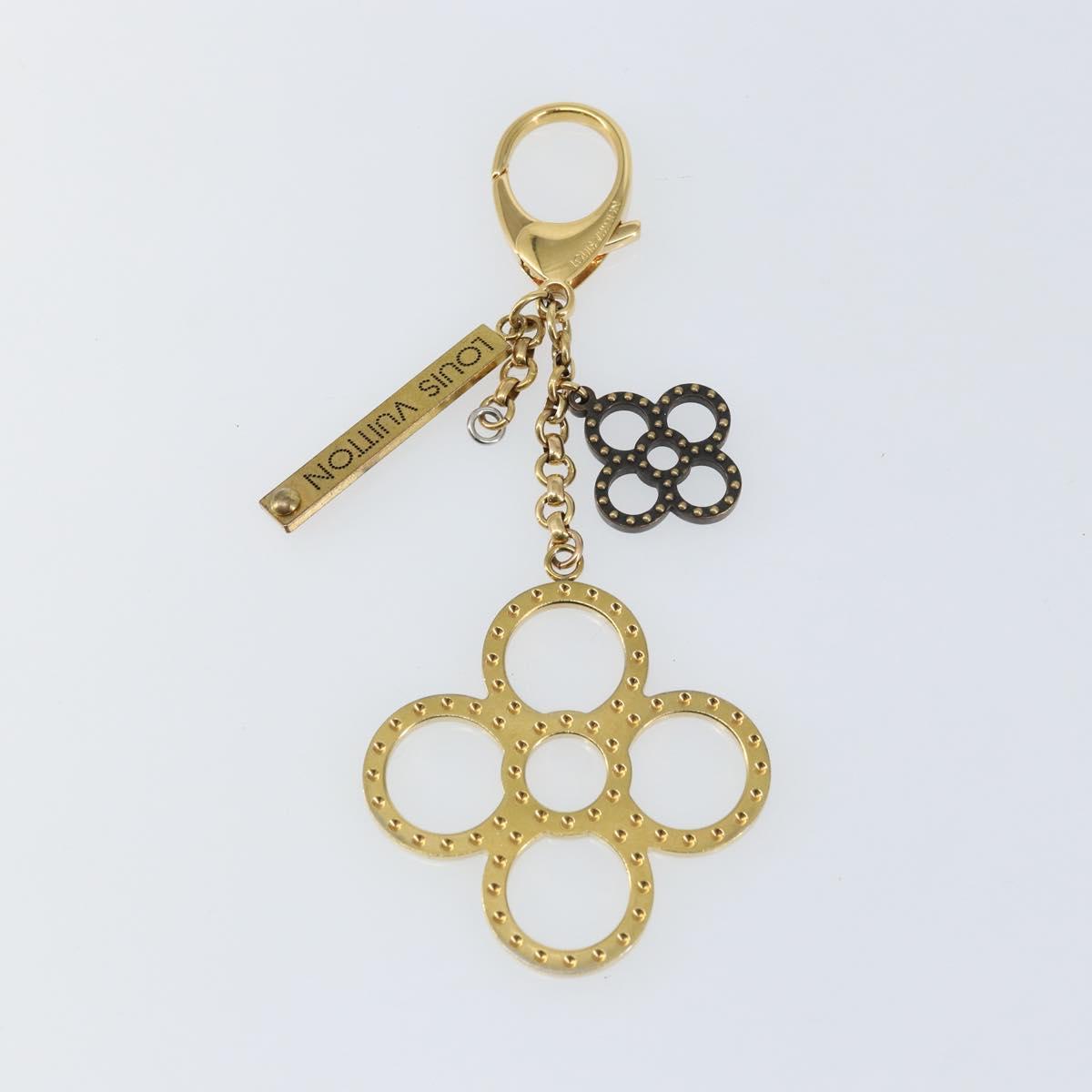 LOUIS VUITTON Bijou Sac Tapage Charm Gold Silver M65722 LV Auth bs31344