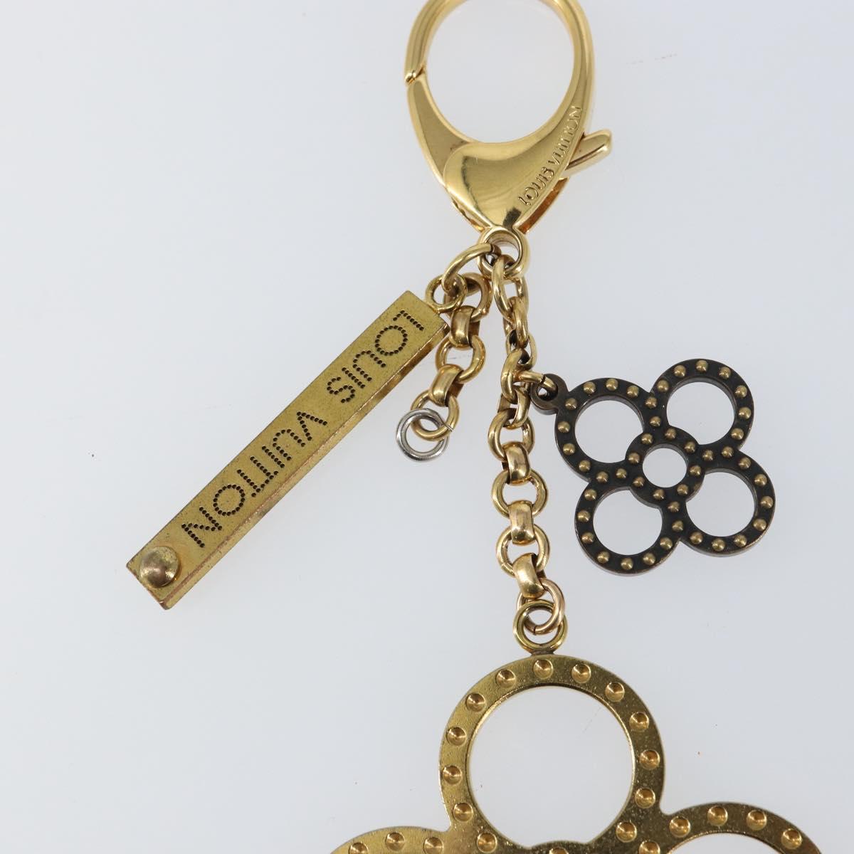 LOUIS VUITTON Bijou Sac Tapage Charm Gold Silver M65722 LV Auth bs31344