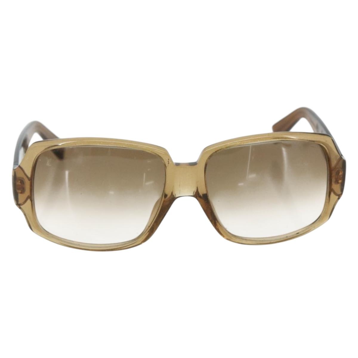 LOUIS VUITTON Sunglasses Brown Z0025E LV Auth bs31345