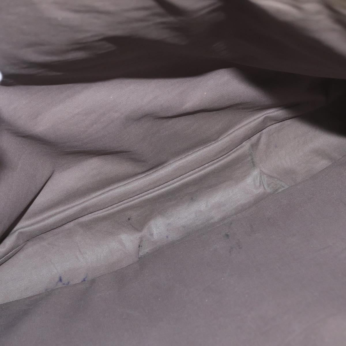 BOTTEGA VENETA INTRECCIATO Clutch Bag Leather Black Auth bs31360