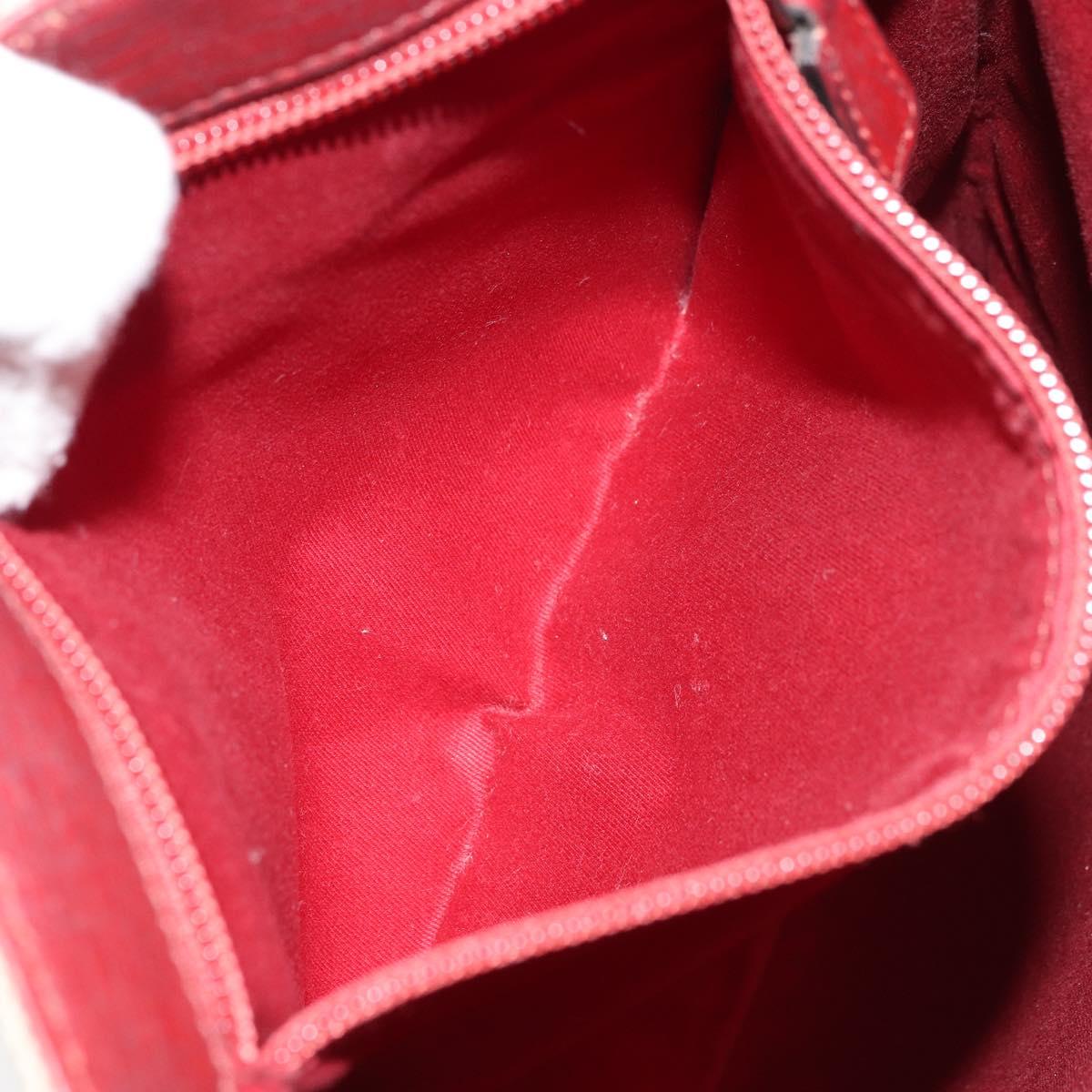 GUCCI GG Supreme Hand Bag PVC Beige Silver 117551 Auth bs31414