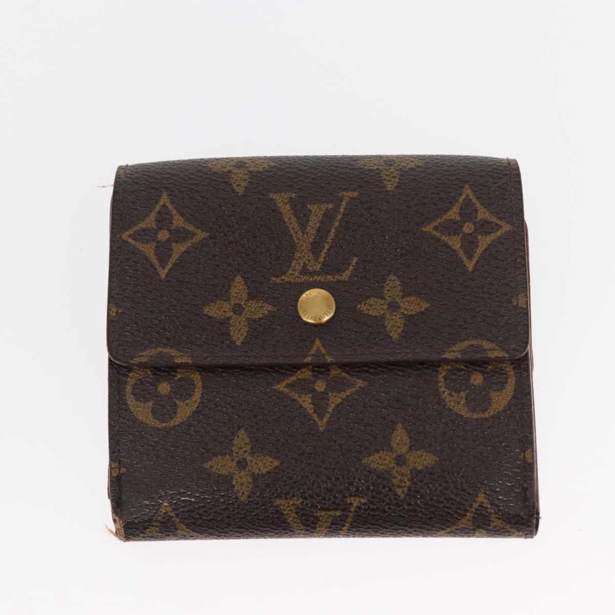 LOUIS VUITTON Monogram Wallet 3 Set LV Auth bs31474