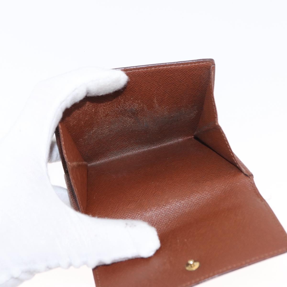 LOUIS VUITTON Monogram Wallet 3 Set LV Auth bs31474