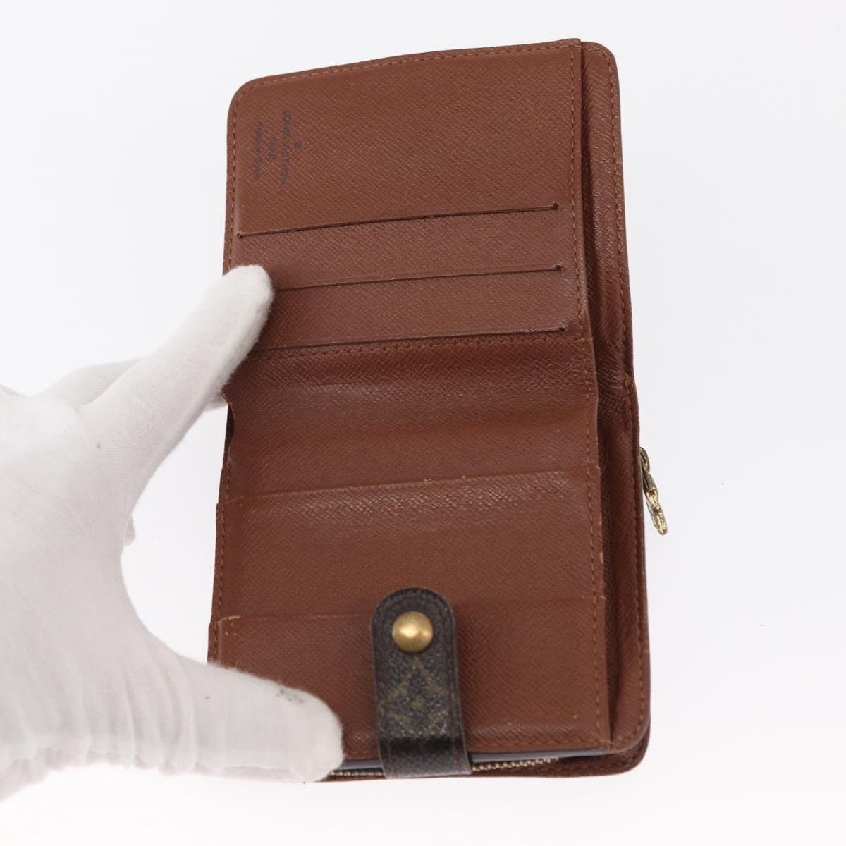 LOUIS VUITTON Monogram Wallet 3 Set LV Auth bs31474