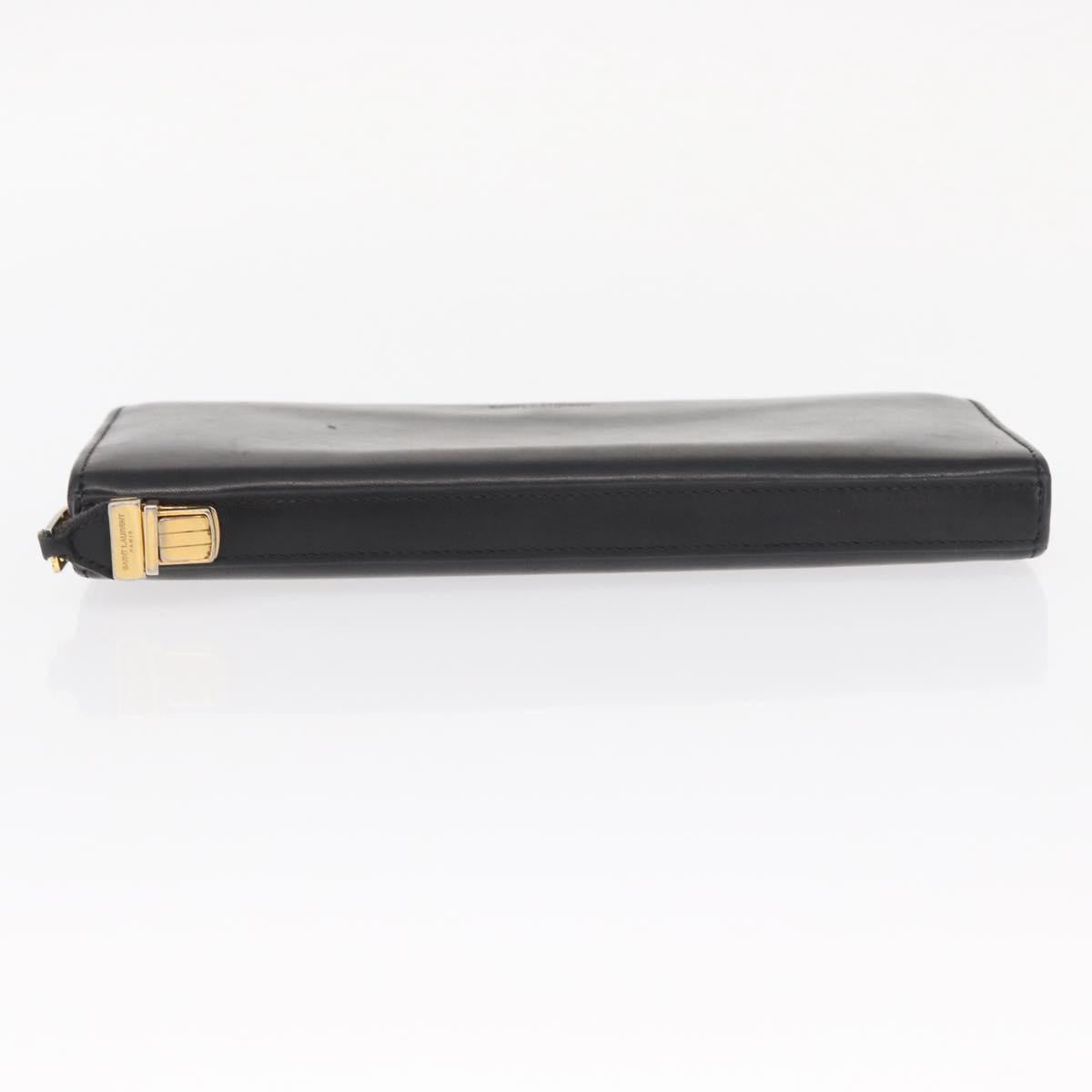 SAINT LAURENT BOTTEGA VENETA CHANEL Wallet Leather 2 Set Auth bs31482