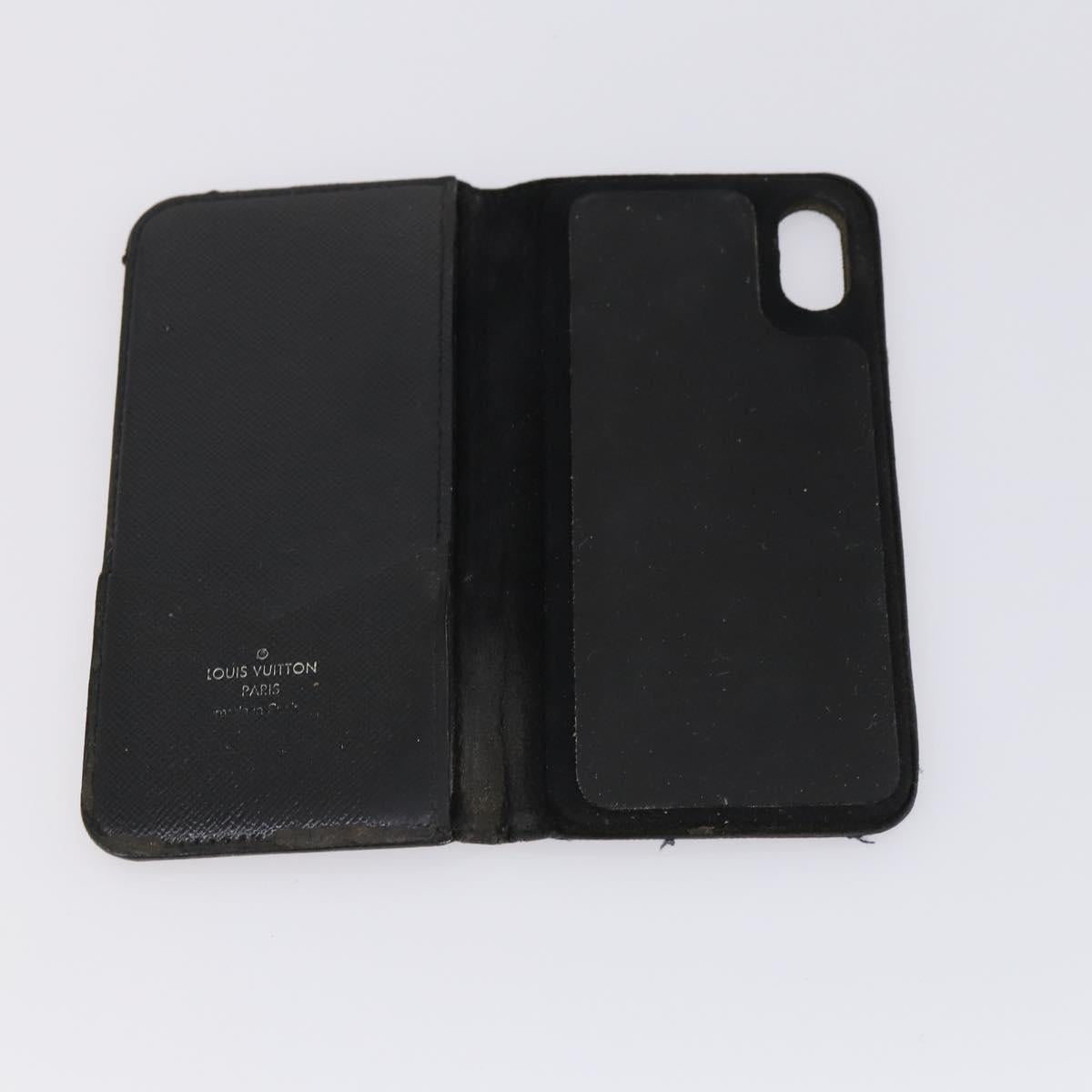 LOUIS VUITTON Monogram Eclipse iPhone Case 6 Set LV Auth bs31488