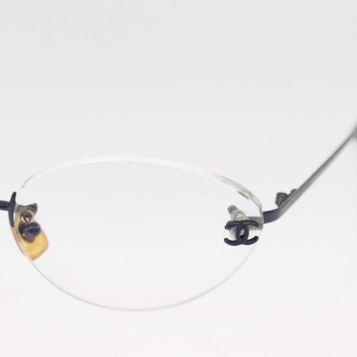 CHANEL Sunglasses plastic 2 Set Brown White CC Auth bs31489