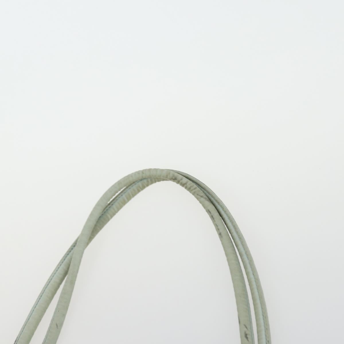 BOTTEGA VENETA Shoulder Bag Nylon 3 Set Blue Brown Auth bs31499