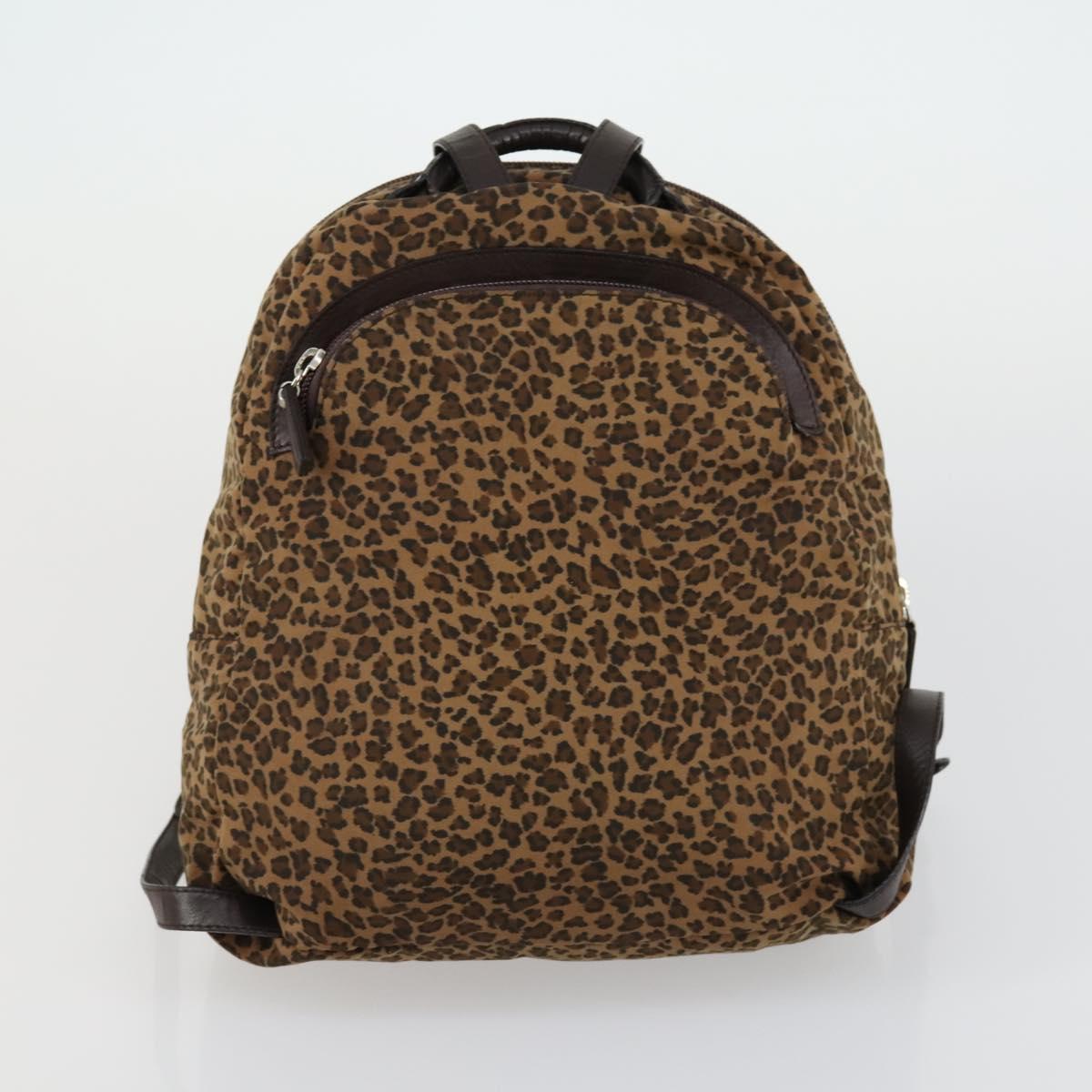 BOTTEGA VENETA Shoulder Bag Nylon 3 Set Blue Brown Auth bs31499