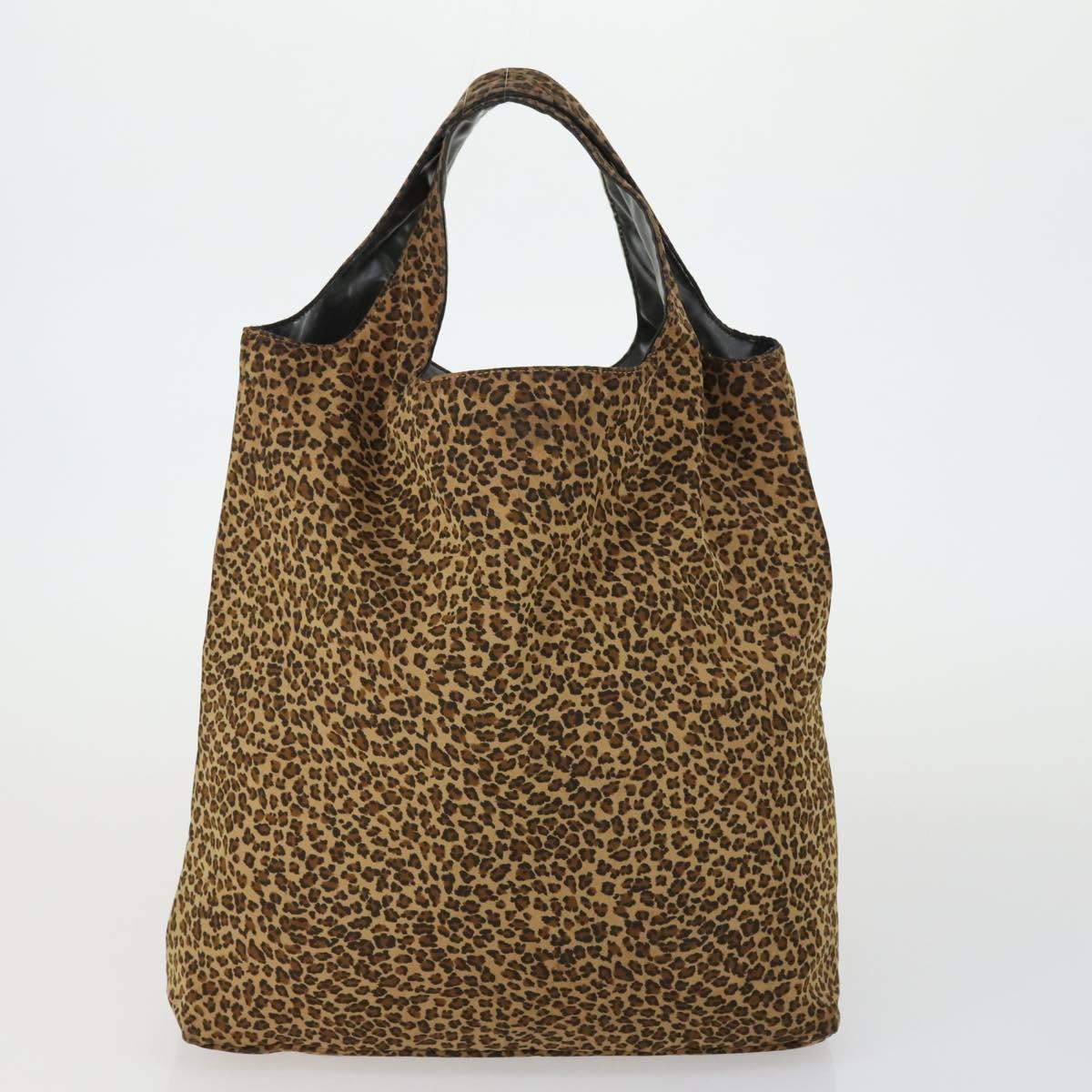 BOTTEGA VENETA Shoulder Bag Nylon 3 Set Blue Brown Auth bs31499