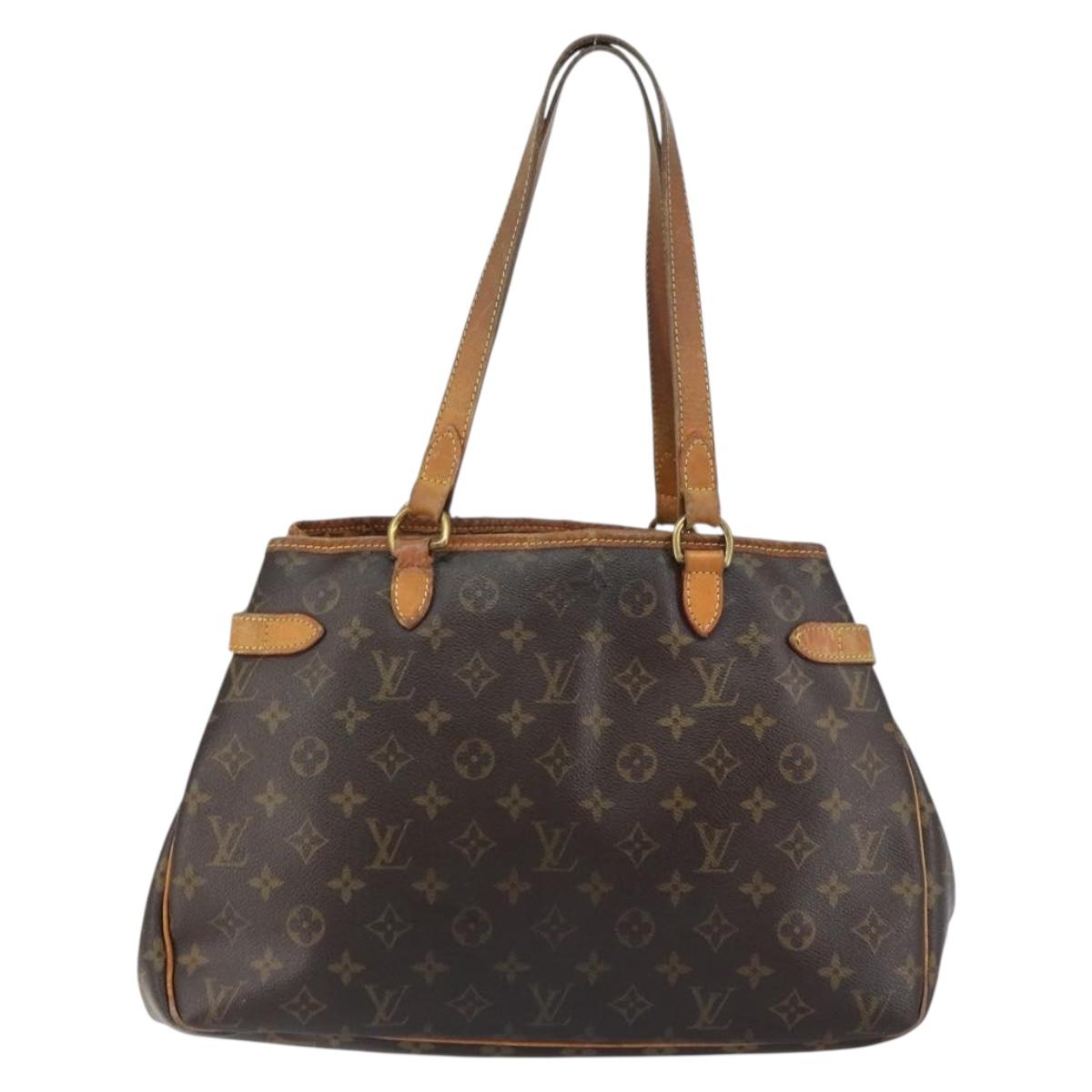 LOUIS VUITTON Monogram Batignolles Horizontal Tote Bag M51154 LV Auth bs31517