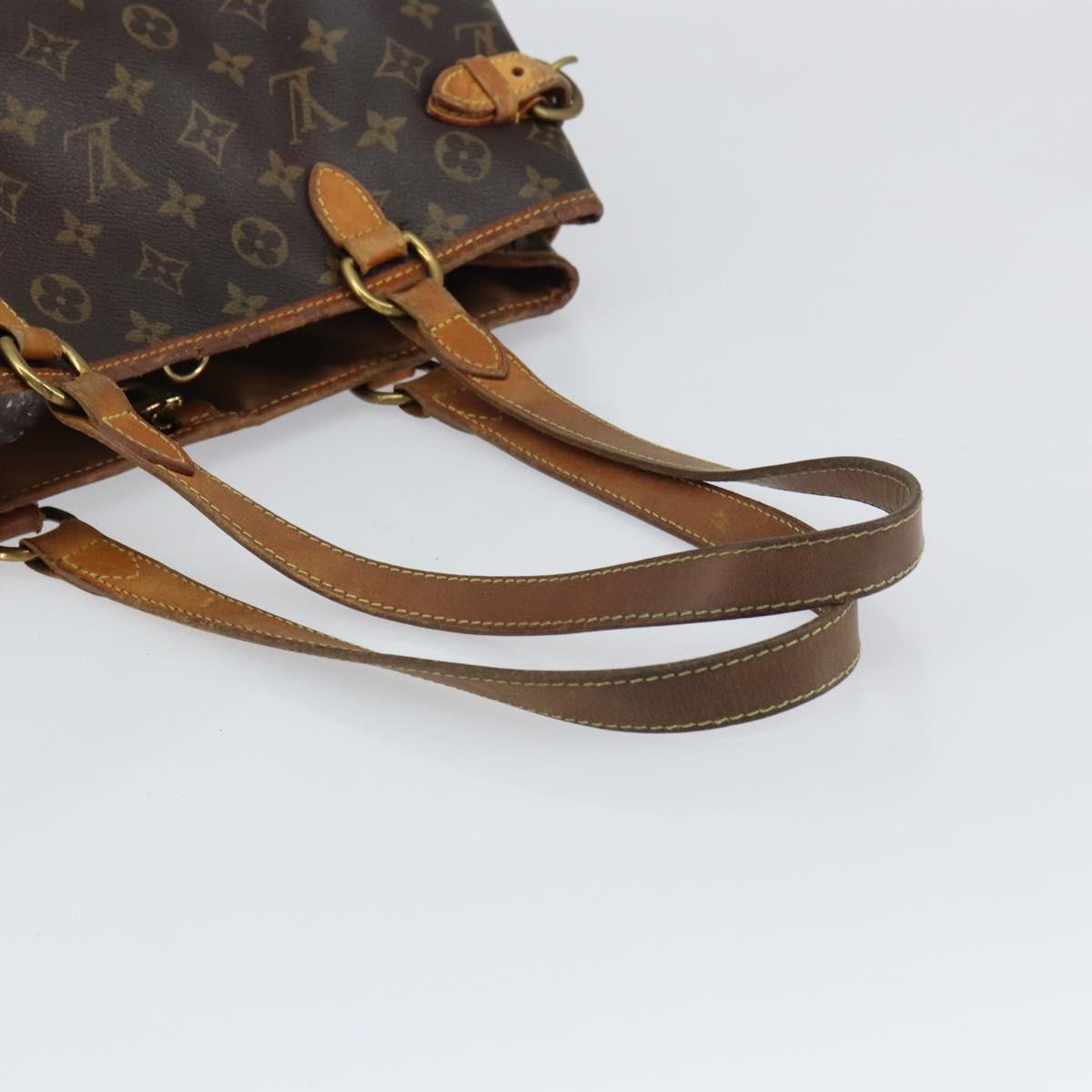 LOUIS VUITTON Monogram Batignolles Horizontal Tote Bag M51154 LV Auth bs31517