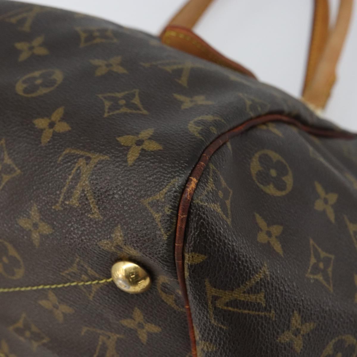 LOUIS VUITTON Monogram Tivori GM Hand Bag M40144 LV Auth bs31518