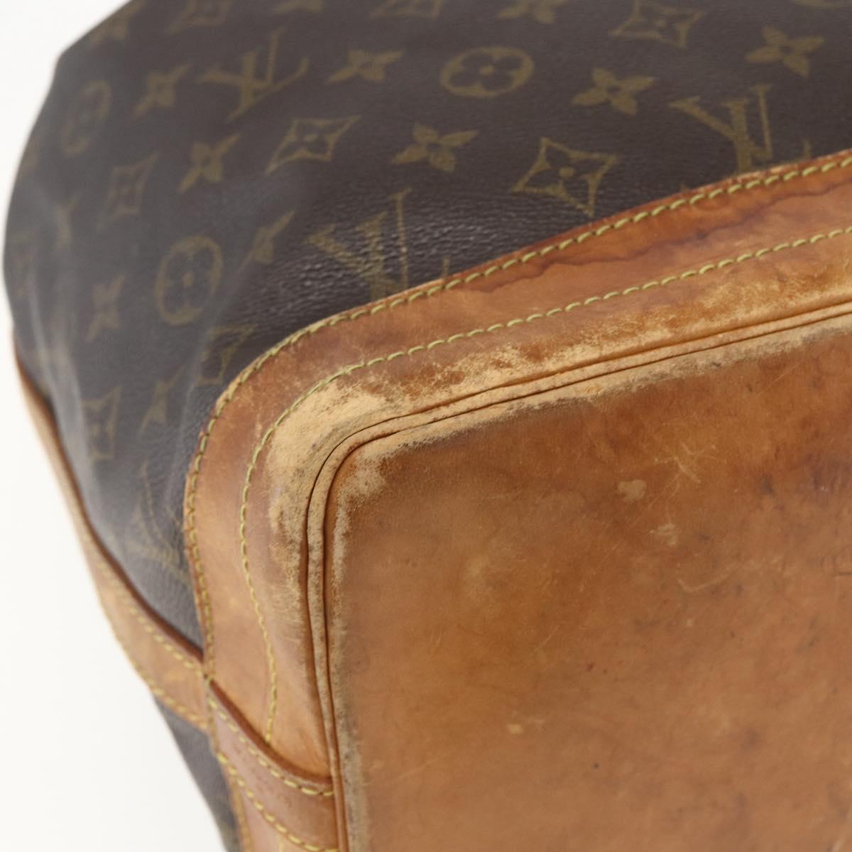 LOUIS VUITTON Monogram Noe Shoulder Bag M42224 LV Auth bs31519