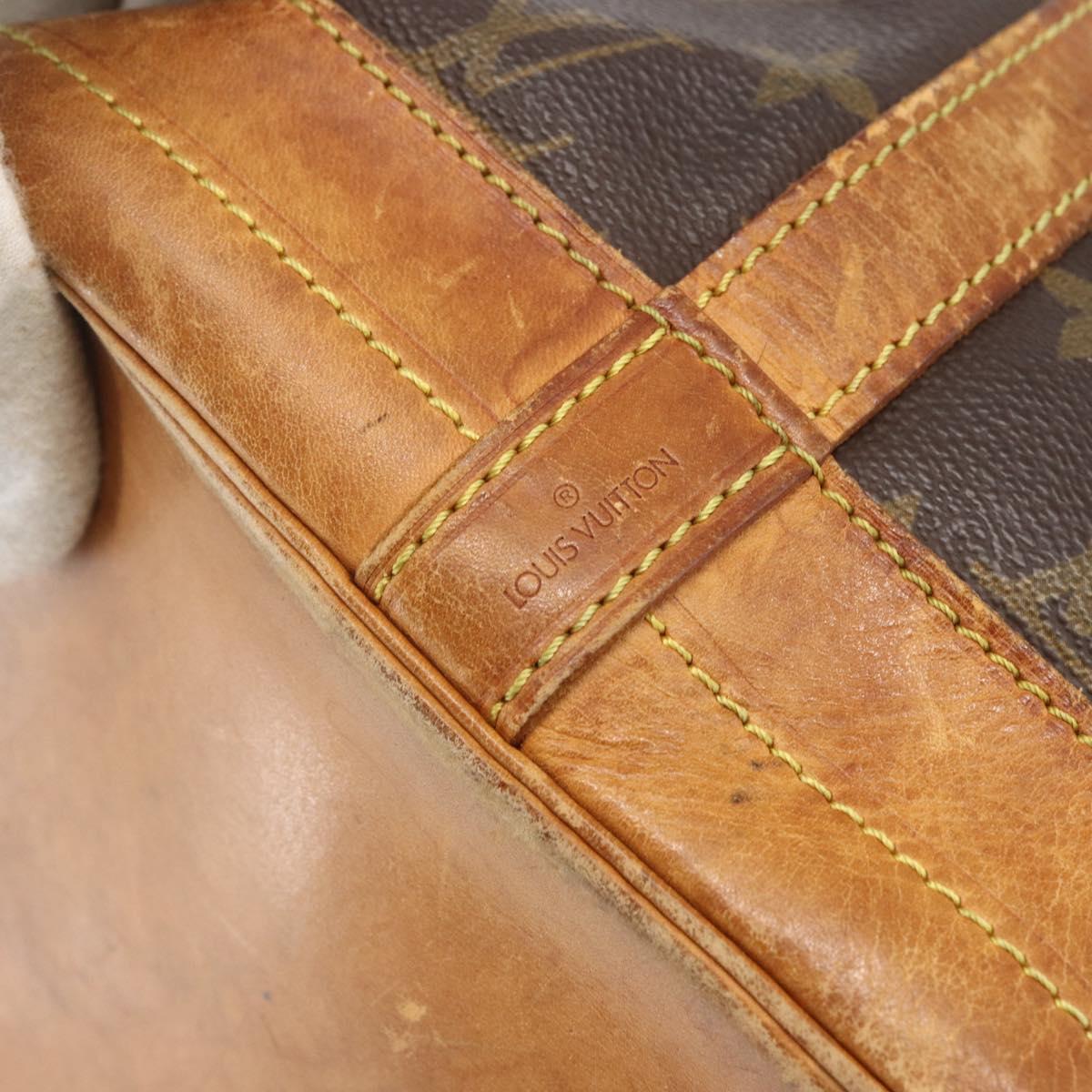 LOUIS VUITTON Monogram Noe Shoulder Bag M42224 LV Auth bs31519