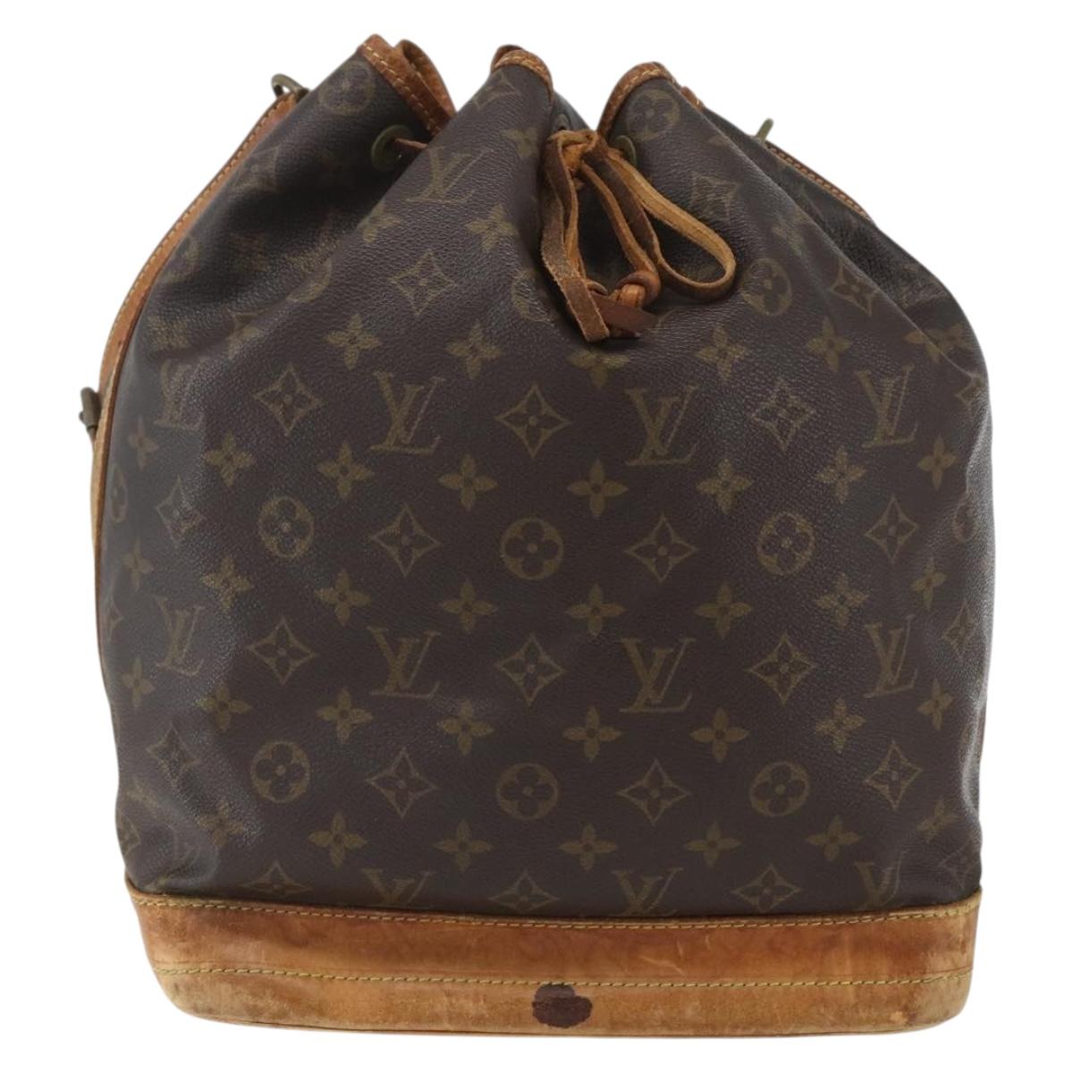 LOUIS VUITTON Monogram Noe Shoulder Bag M42224 LV Auth bs31519