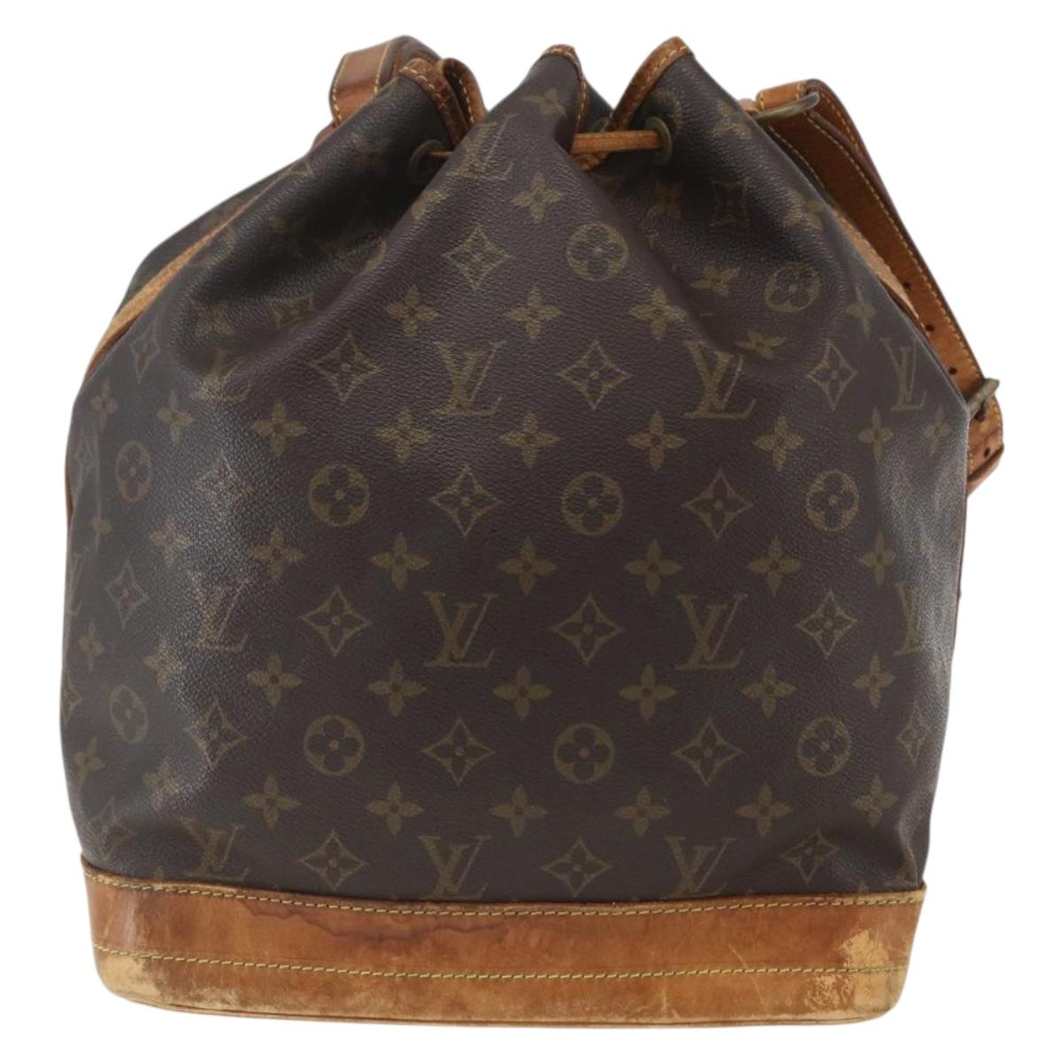 LOUIS VUITTON Monogram Noe Shoulder Bag M42224 LV Auth bs31519