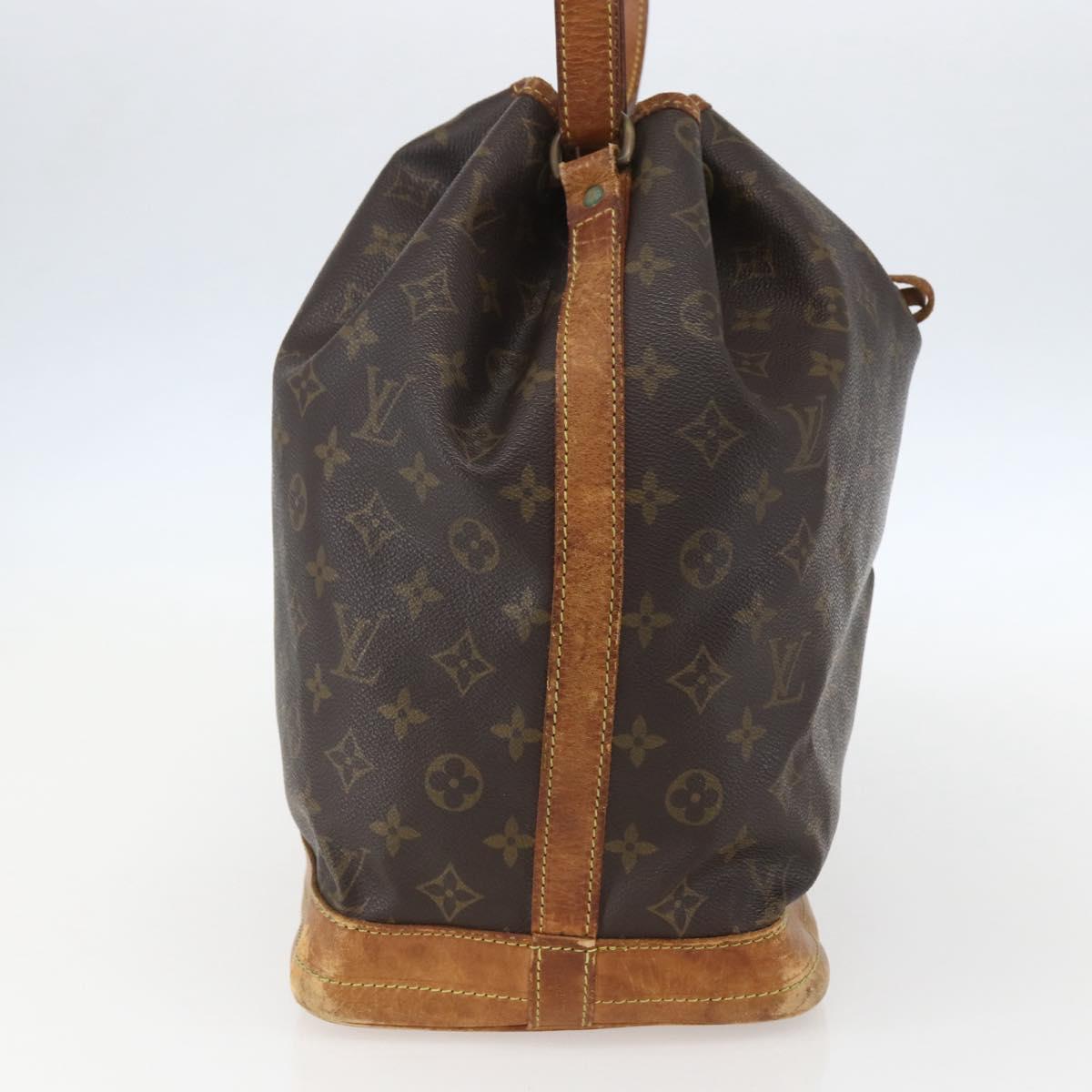 LOUIS VUITTON Monogram Noe Shoulder Bag M42224 LV Auth bs31519