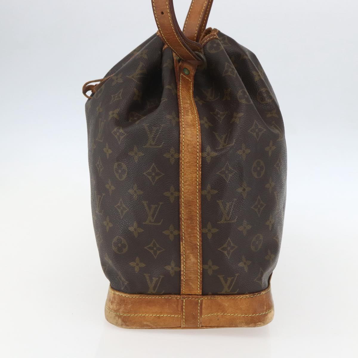 LOUIS VUITTON Monogram Noe Shoulder Bag M42224 LV Auth bs31519