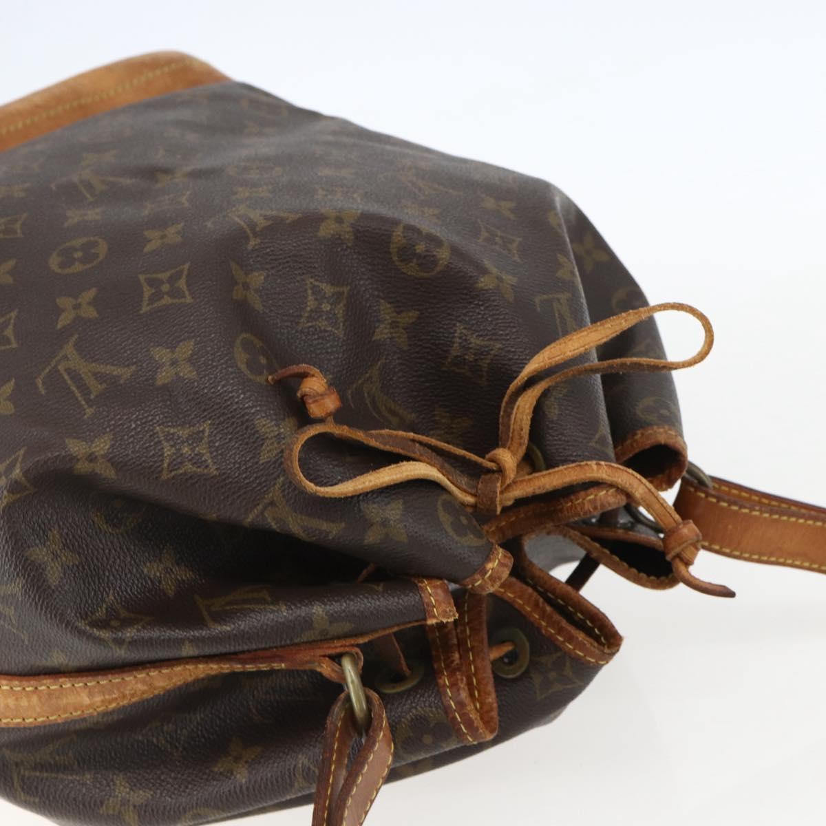 LOUIS VUITTON Monogram Noe Shoulder Bag M42224 LV Auth bs31519