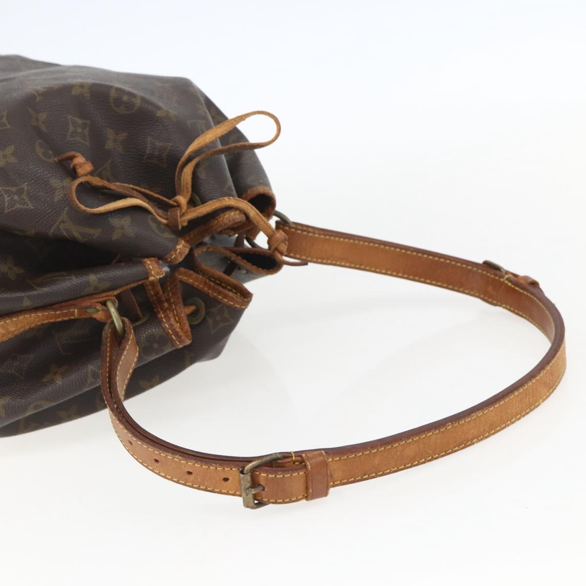 LOUIS VUITTON Monogram Noe Shoulder Bag M42224 LV Auth bs31519