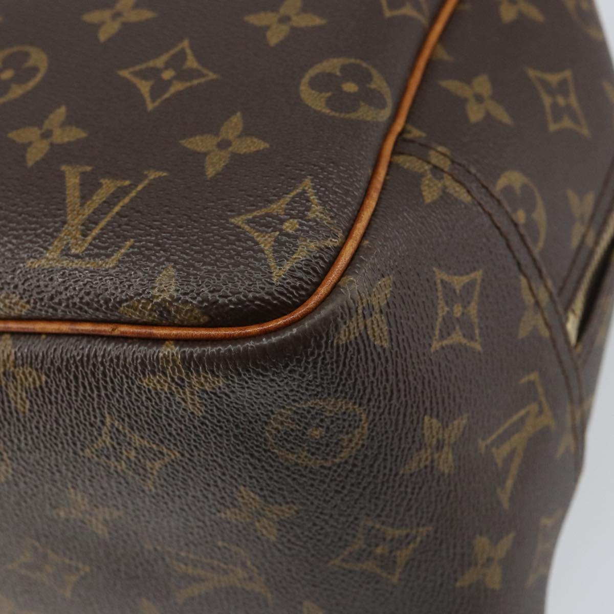 LOUIS VUITTON Monogram Deauville Hand Bag M47270 LV Auth bs31528