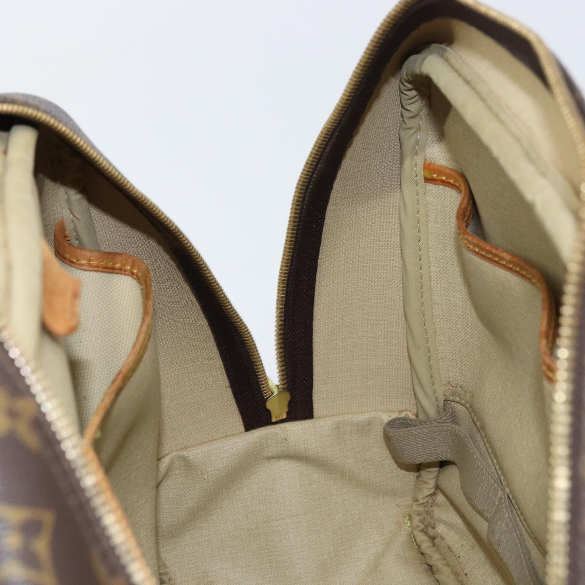 LOUIS VUITTON Monogram Deauville Hand Bag M47270 LV Auth bs31528