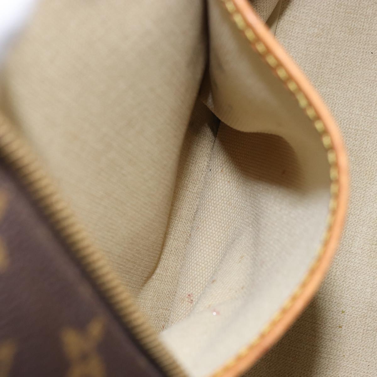 LOUIS VUITTON Monogram Deauville Hand Bag M47270 LV Auth bs31528