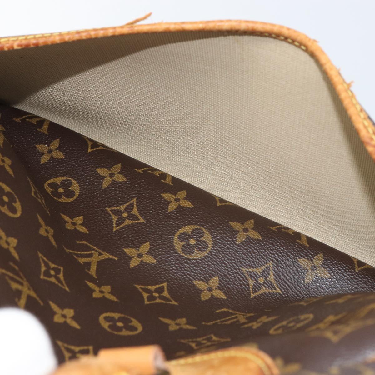LOUIS VUITTON Monogram Deauville Hand Bag M47270 LV Auth bs31528