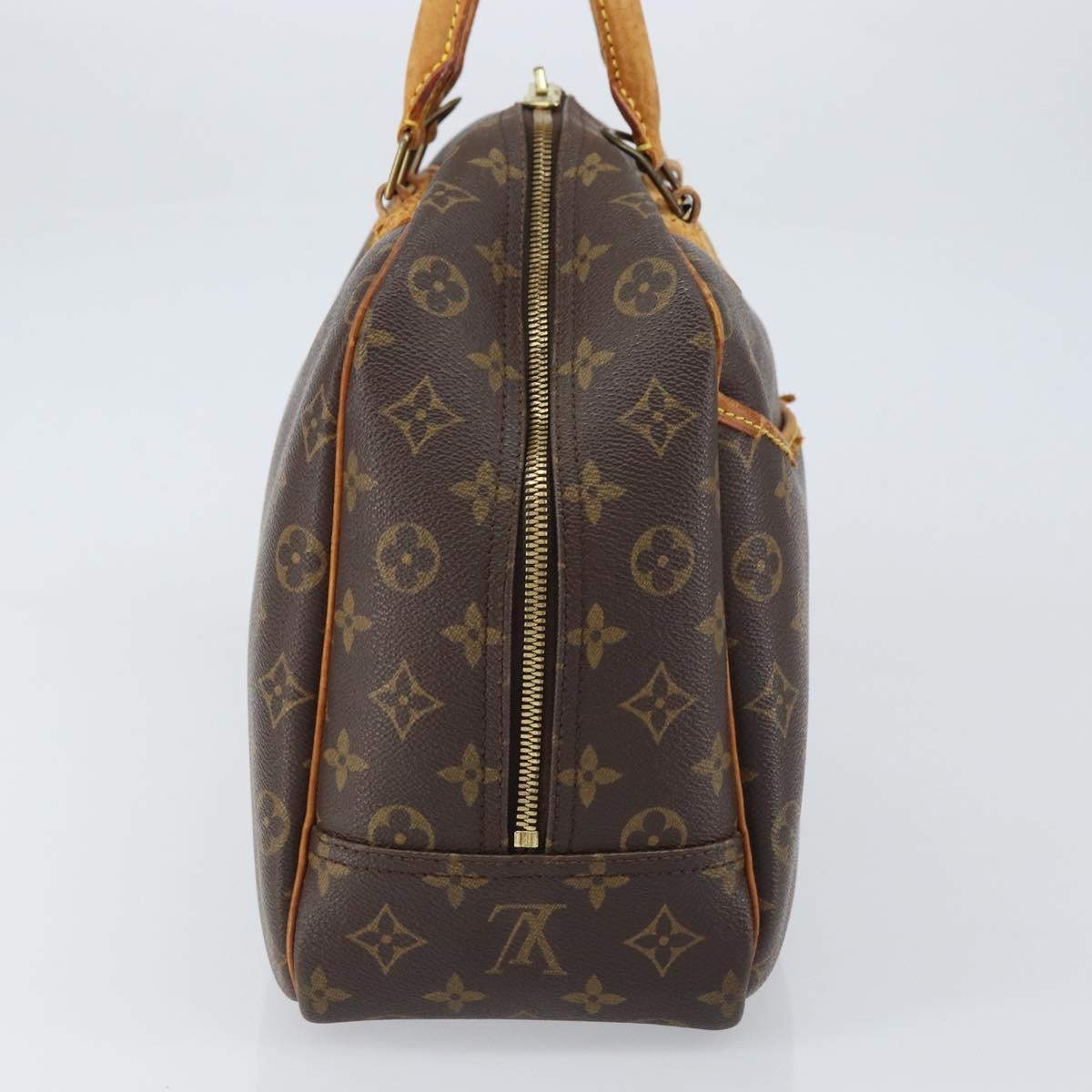 LOUIS VUITTON Monogram Deauville Hand Bag M47270 LV Auth bs31528