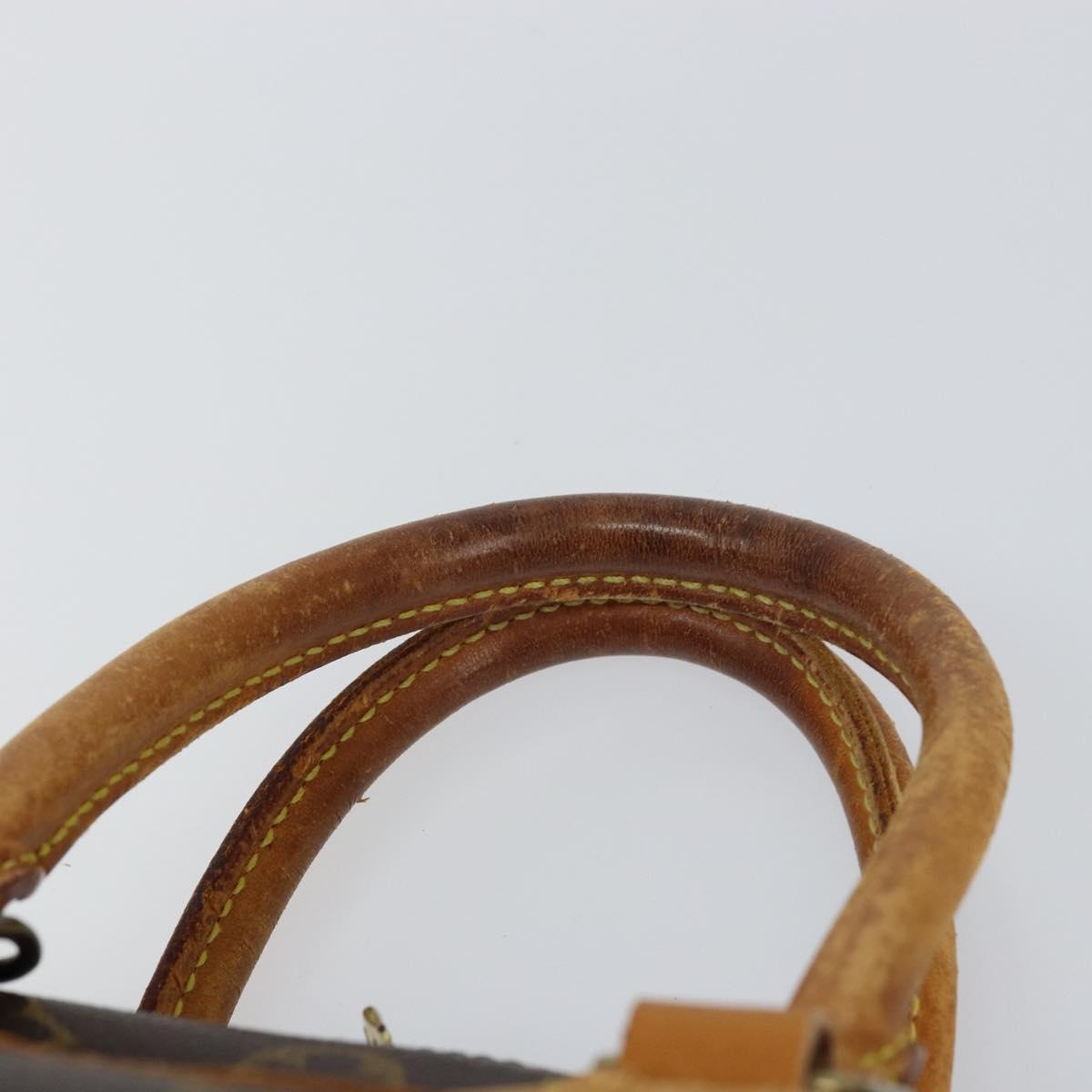 LOUIS VUITTON Monogram Deauville Hand Bag M47270 LV Auth bs31528