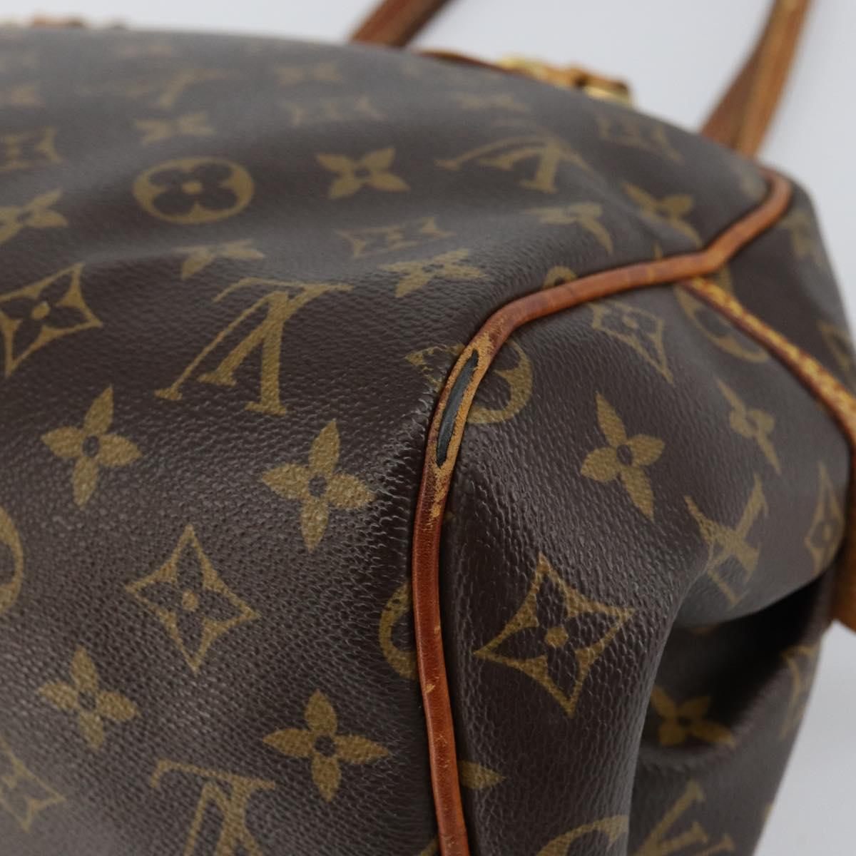 LOUIS VUITTON Monogram Montorgueil PM Hand Bag M95565 LV Auth bs31545