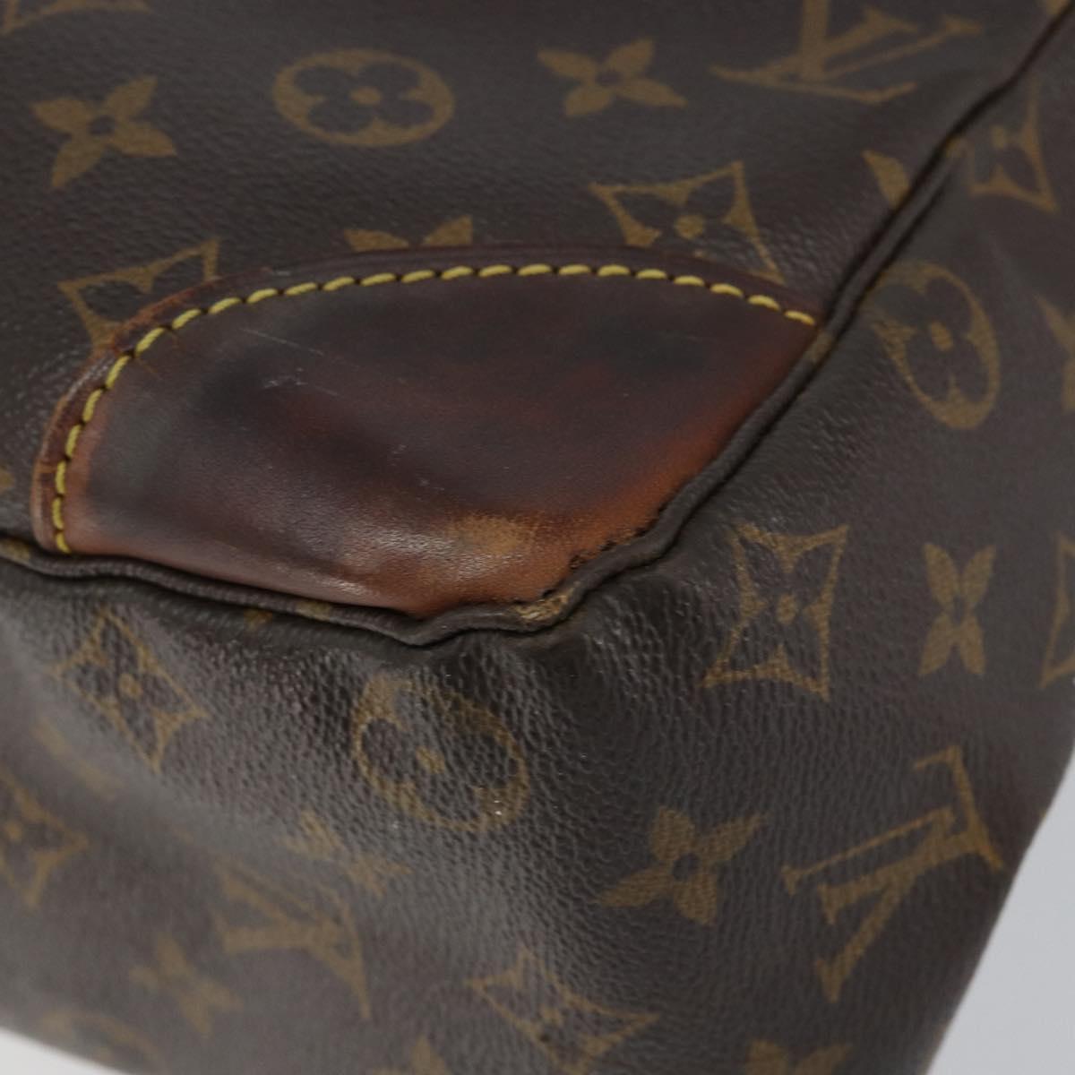 LOUIS VUITTON Monogram Boulogne 35 Shoulder Bag M51260 LV Auth bs31547